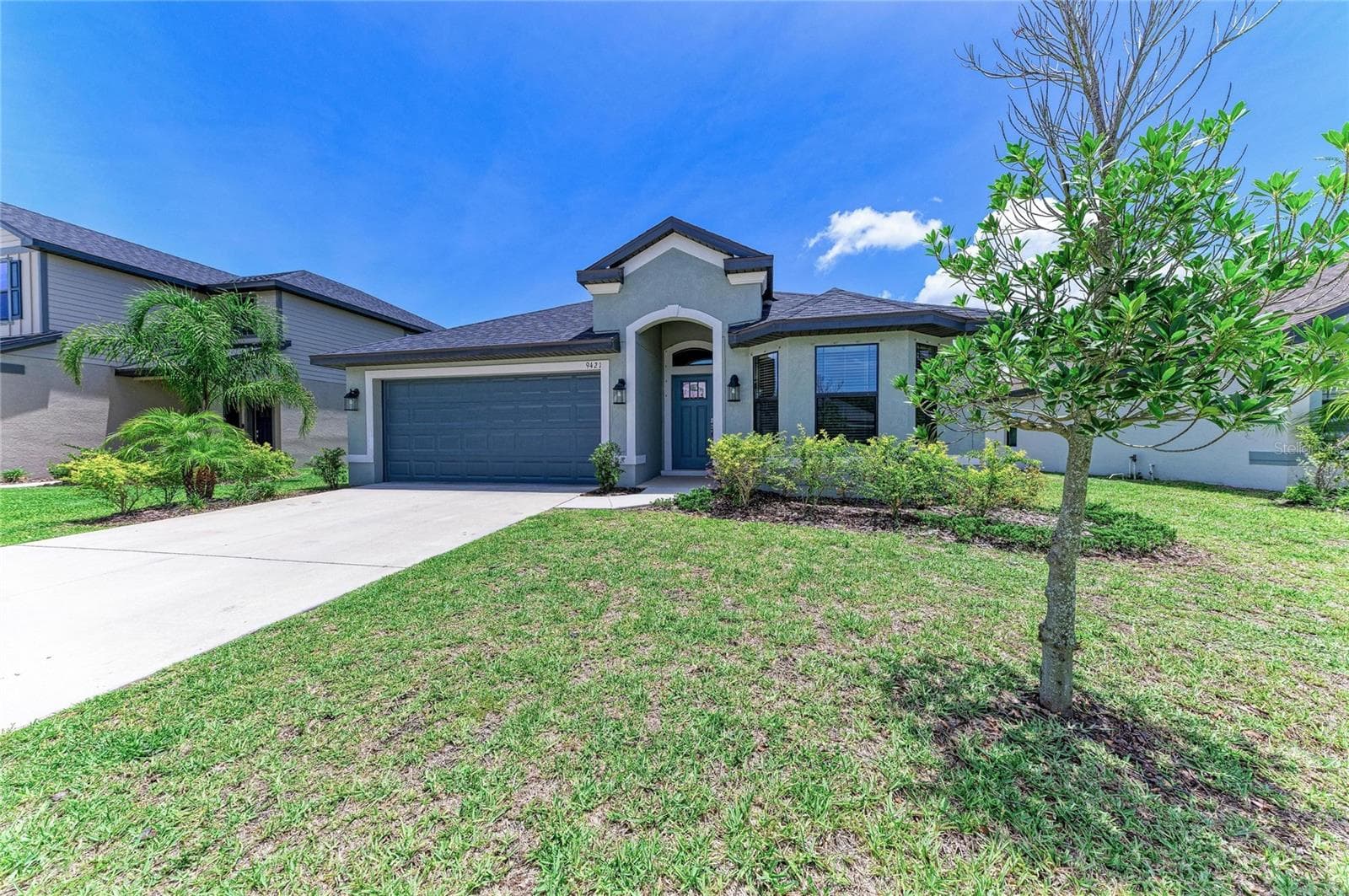Front/Side of House - 9421 43RD CT E, PARRISH