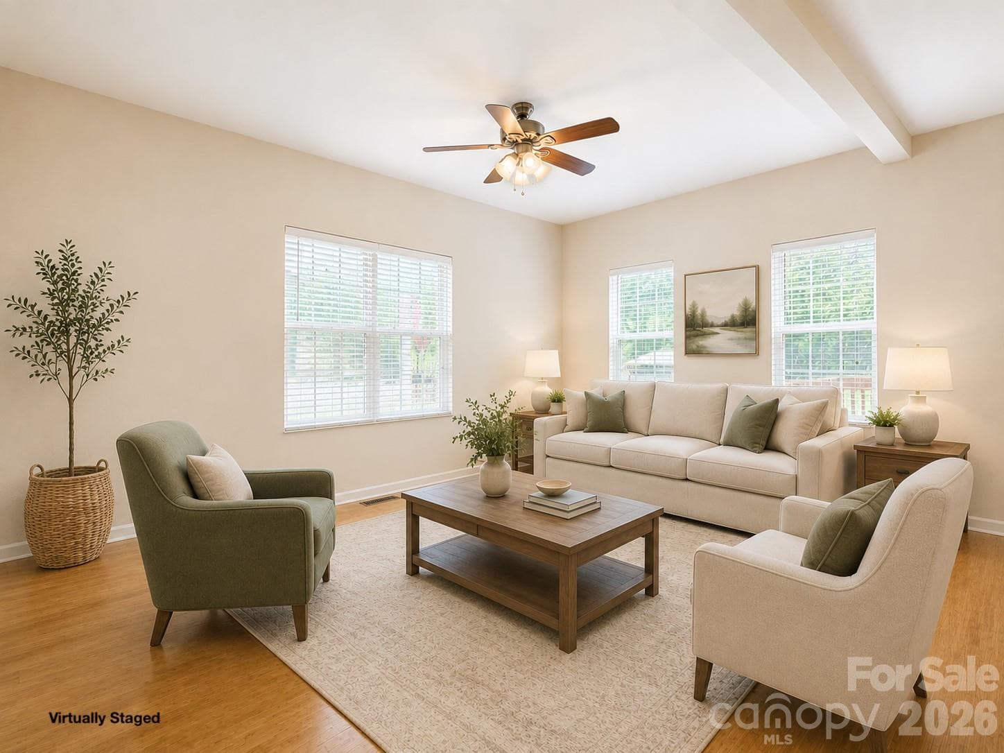 Living Room with lots of Natural Light - 115 High Bluff Circle, Mooresville