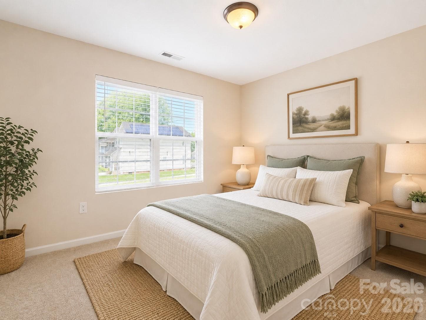Guest Bedroom with lots of Natural Light - 115 High Bluff Circle, Mooresville