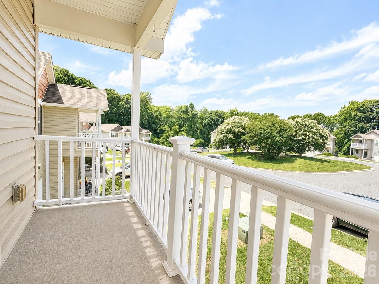 Covered 2nd Floor Balcony - 115 High Bluff Circle, Mooresville