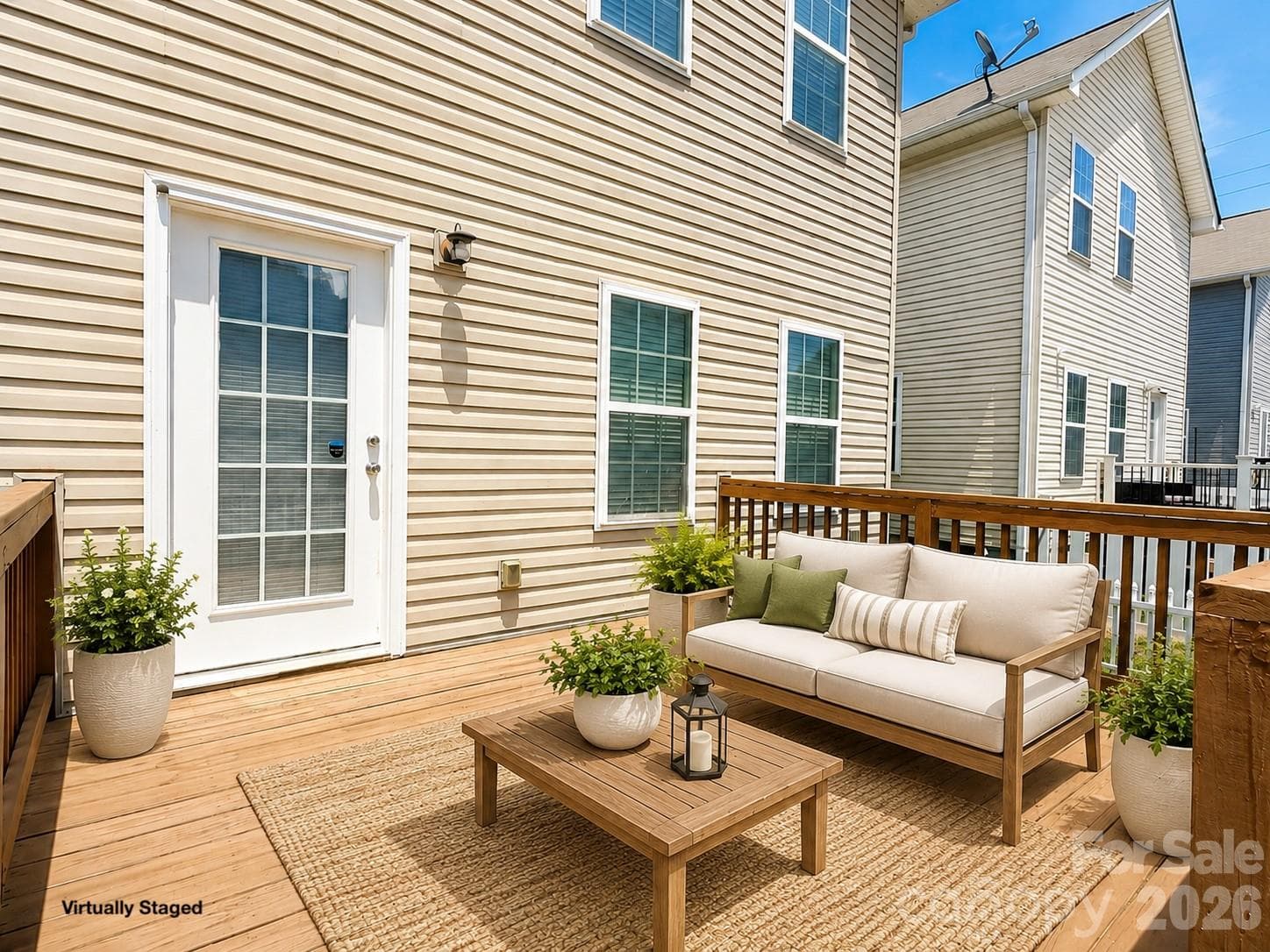 Large Back Deck to Enjoy Relaxing - 115 High Bluff Circle, Mooresville