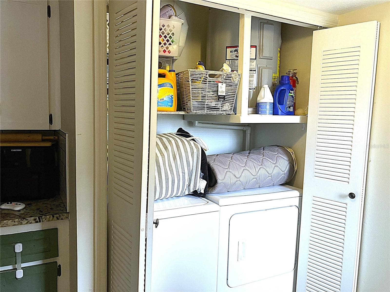 Laundry Closet (before new paint) - 956 5TH ST #9A, CLERMONT
