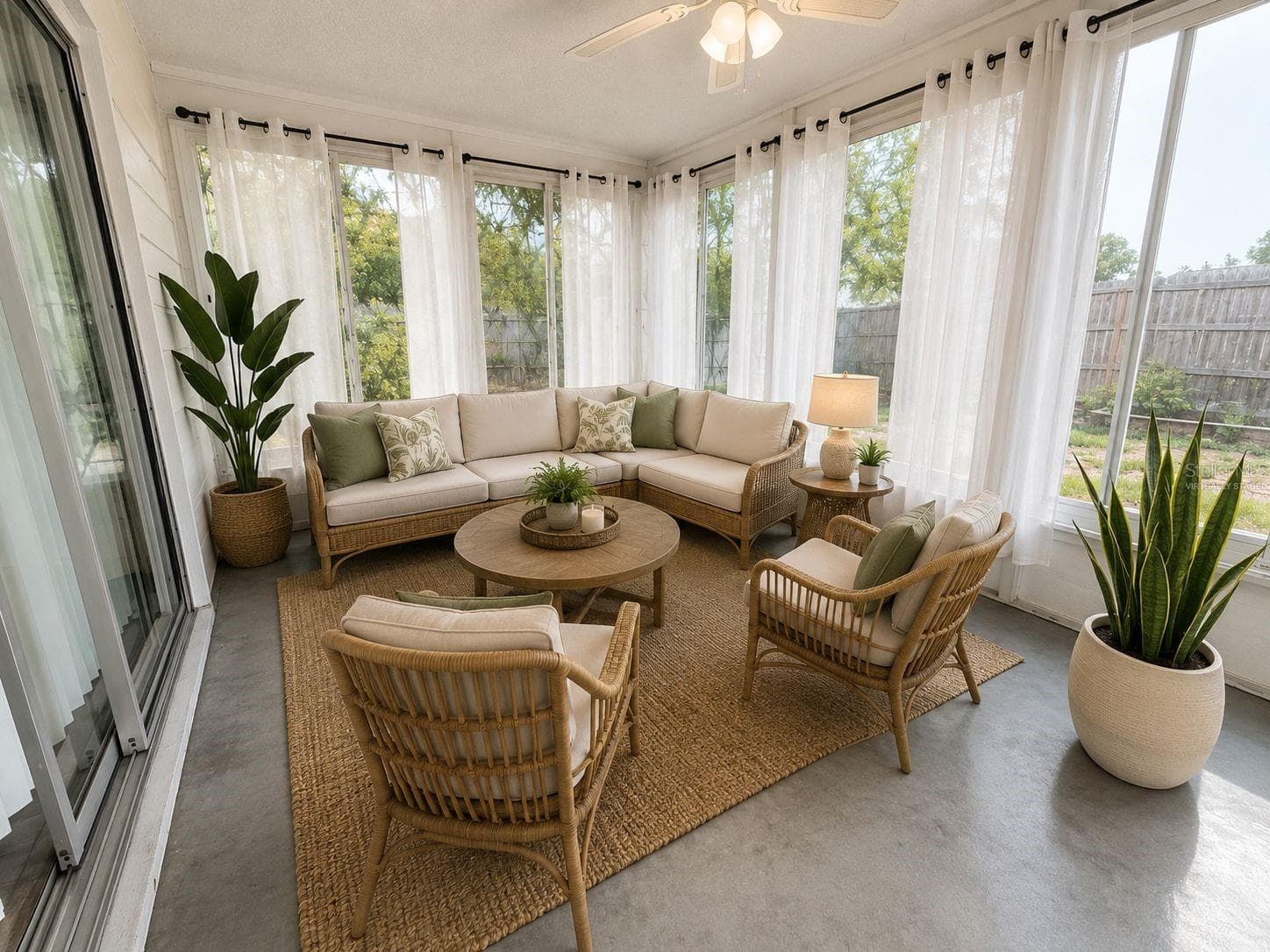 VIRTUALLY STAGEDSUNROOM/LANAI - 9129 SEWELL LN, SPRING HILL