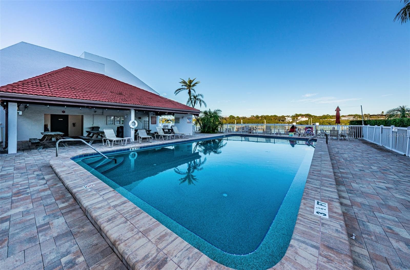 Clubhouse and Waterfront Pool - 19111 VISTA BAY DR #304, INDIAN SHORES