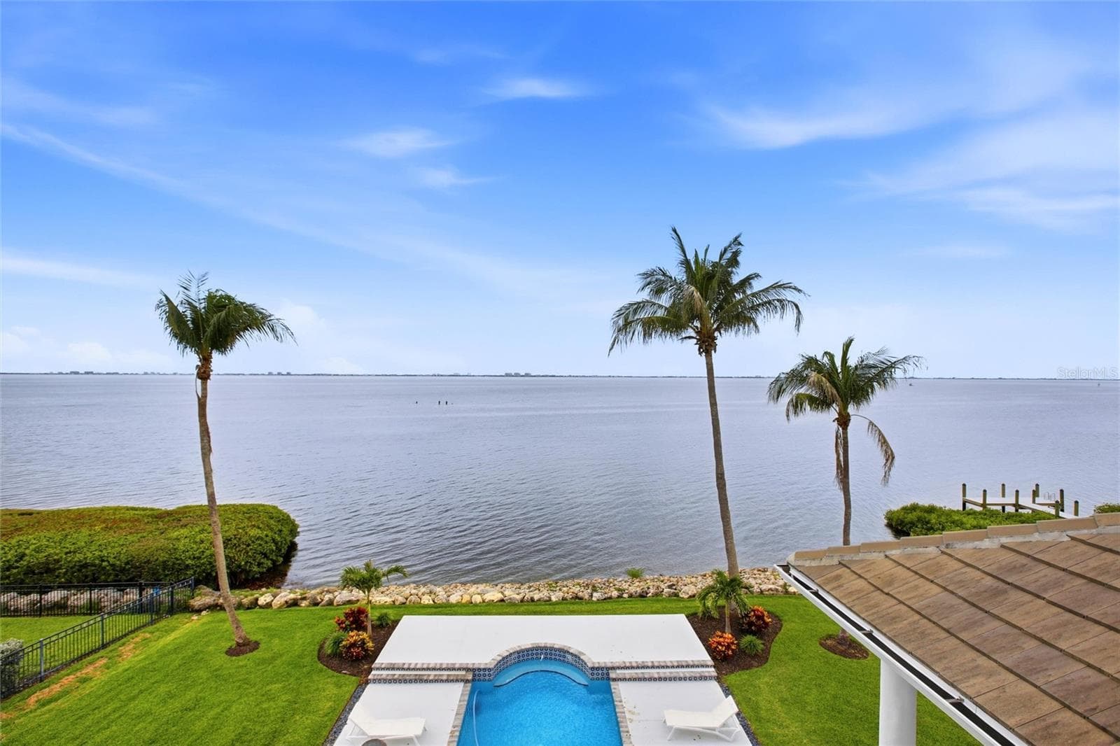 Taken from the 3rd floor balcony - 7524 WESTMORELAND DR, SARASOTA