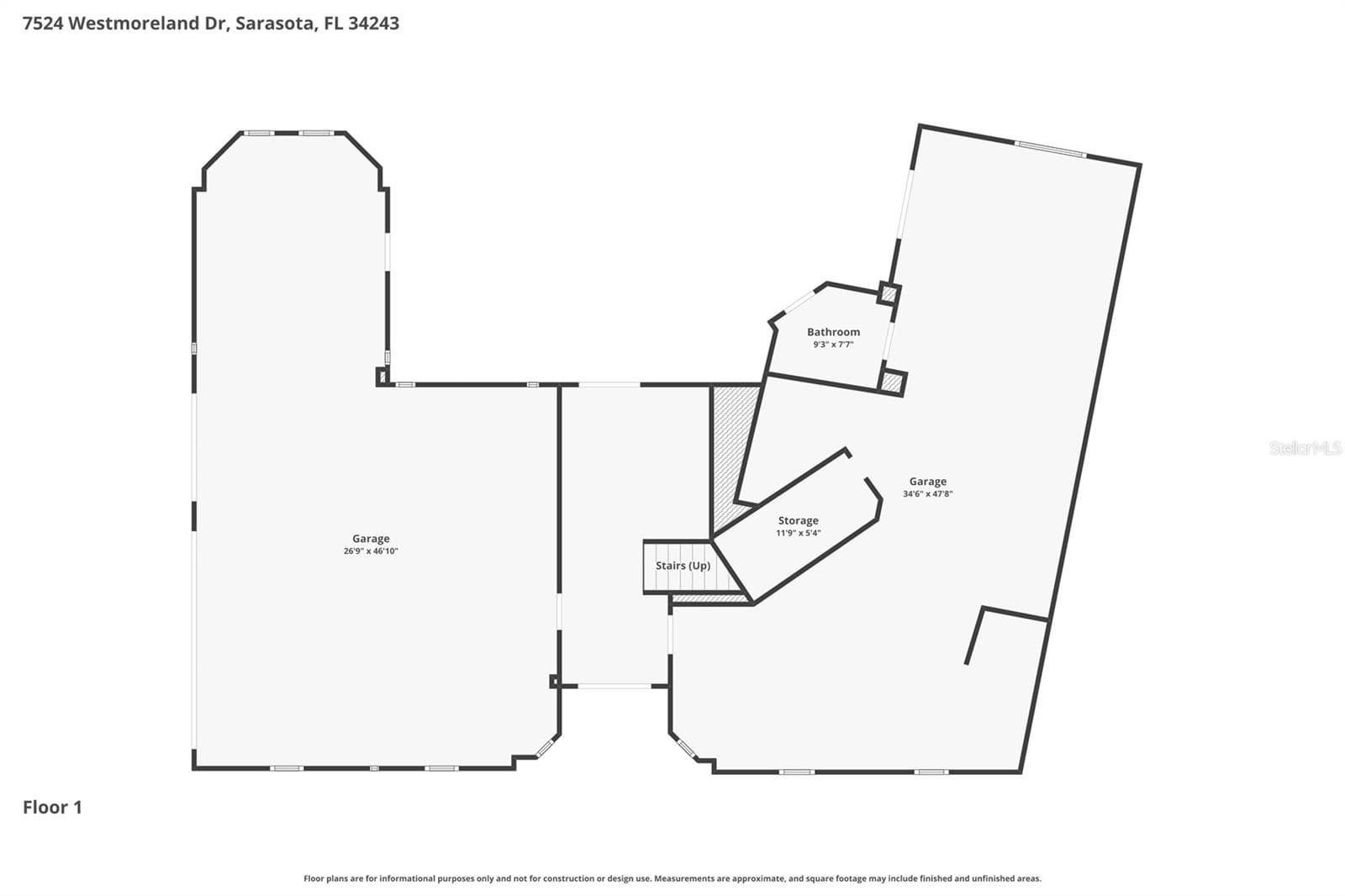 Ground floor main house - 7524 WESTMORELAND DR, SARASOTA
