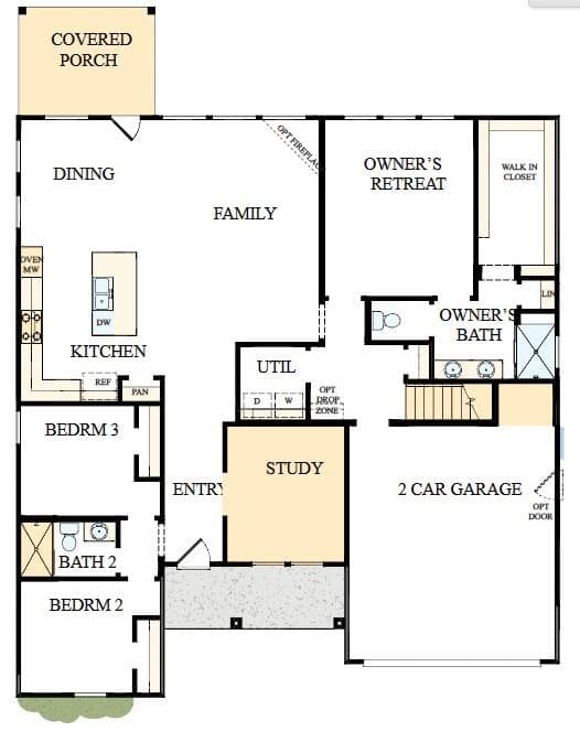 3438 Charolais Ln. Floorplan - 3438 Charolais Lane, Harrisburg
