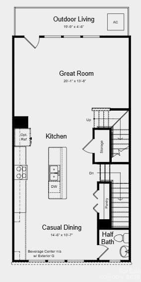 Additional Highlights Include: Ledge at primary bath, trash roll out, pendant light pkg, and quick tread with painted risers from 1st to 2nd floor - Indian Trail