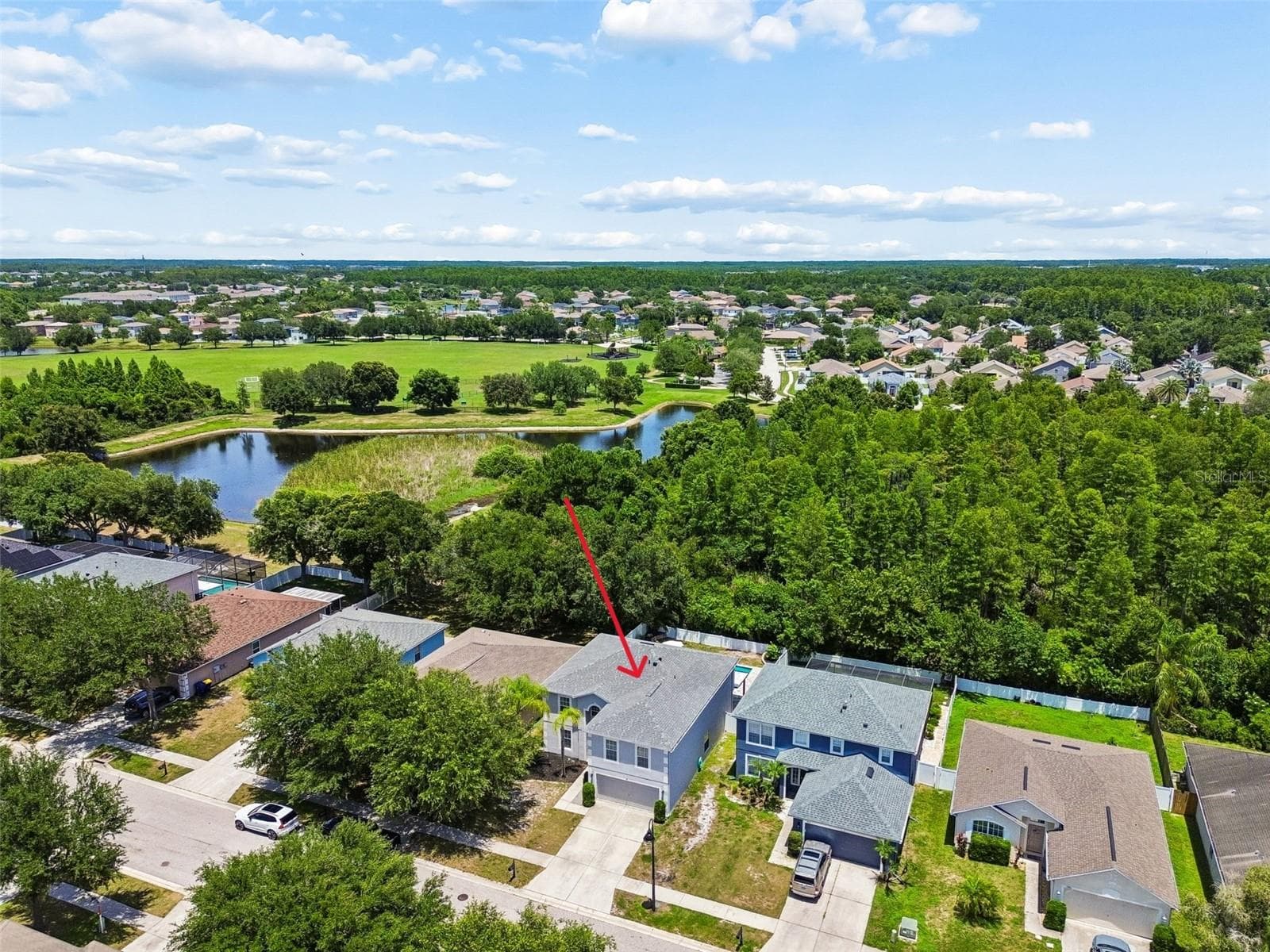 Single Family Residence at 3216 BELLERICAY LN, LAND O LAKES, photo 55 of 62