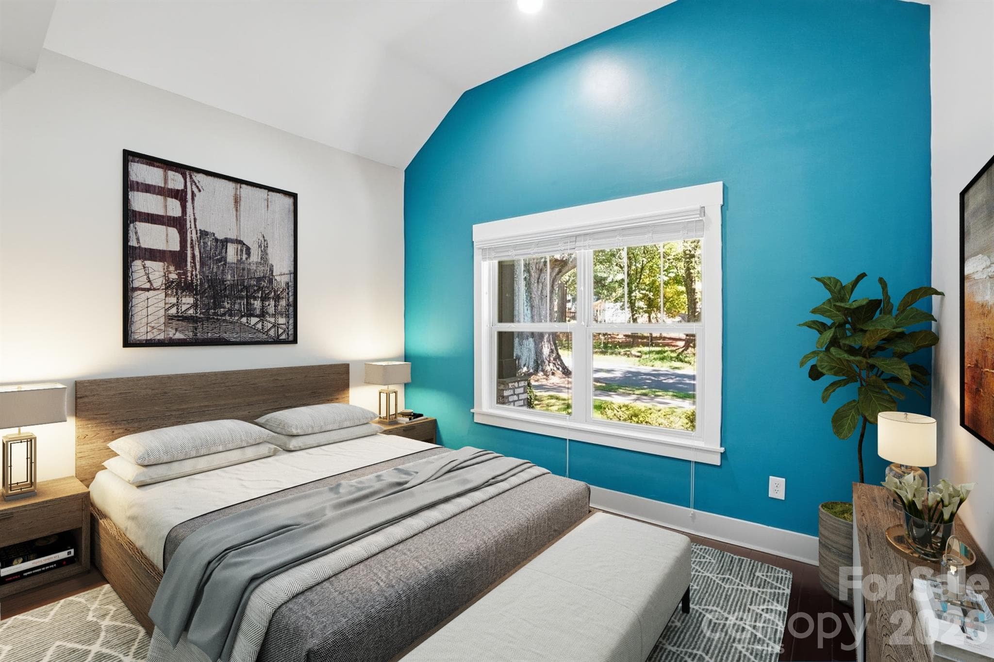 1st Floor BdrmVirtually Staged - 740 Seldon Drive, Charlotte