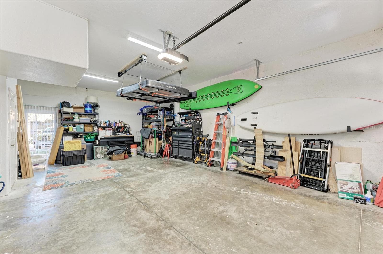 Oversized 2 car Garage w/ elevator - 1469 GULF DR N, BRADENTON BEACH