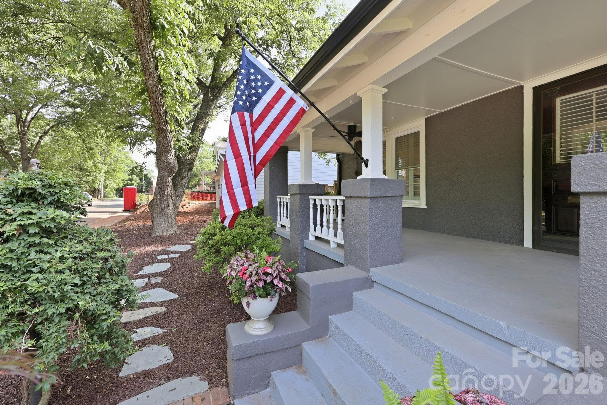 Inviting Front Porch - Charlotte