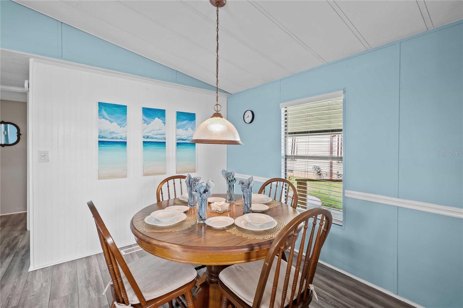 Open dining area. - 36428 MALIBU WAY, ZEPHYRHILLS