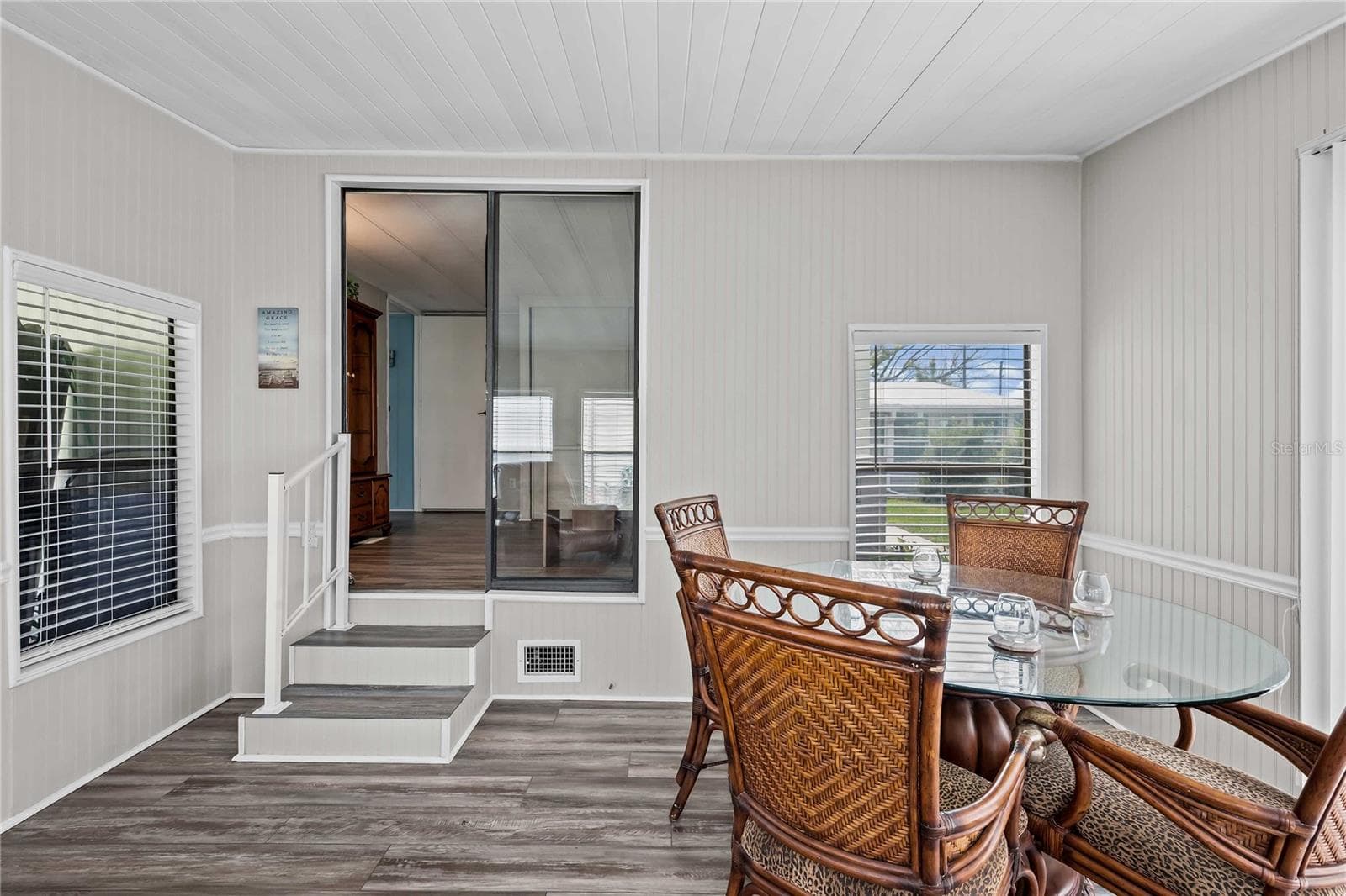 Florida room is heated and cooled. - 36428 MALIBU WAY, ZEPHYRHILLS