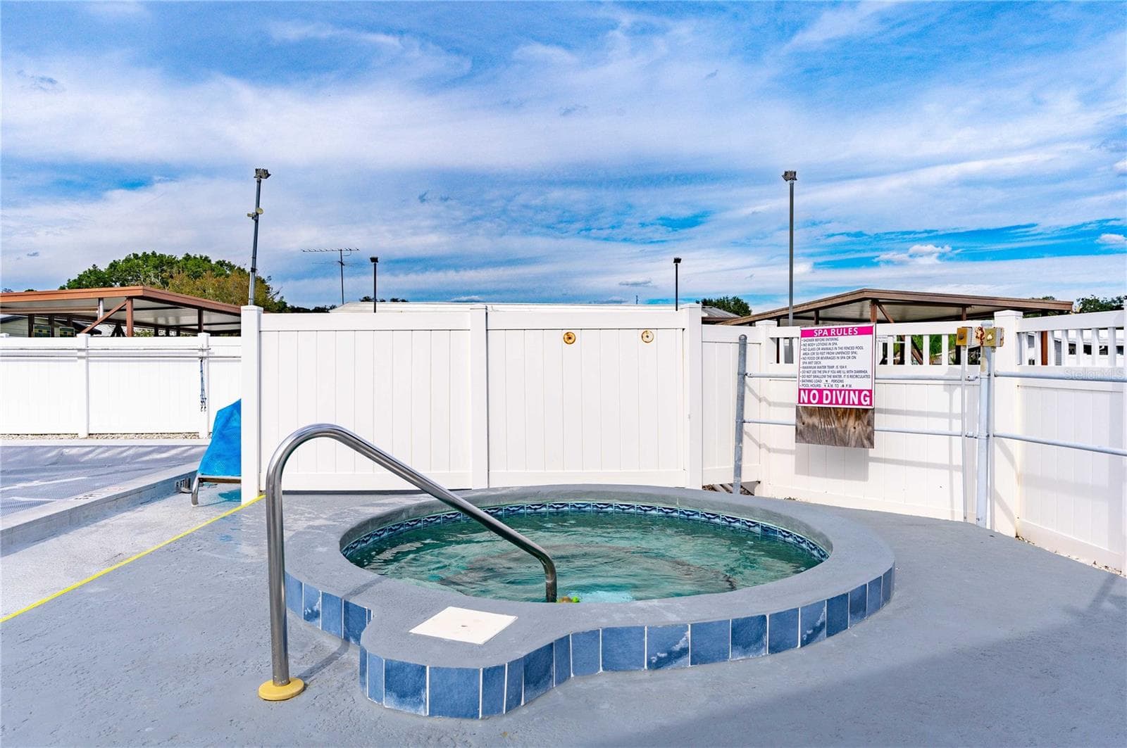 Community hot tub. - 36428 MALIBU WAY, ZEPHYRHILLS