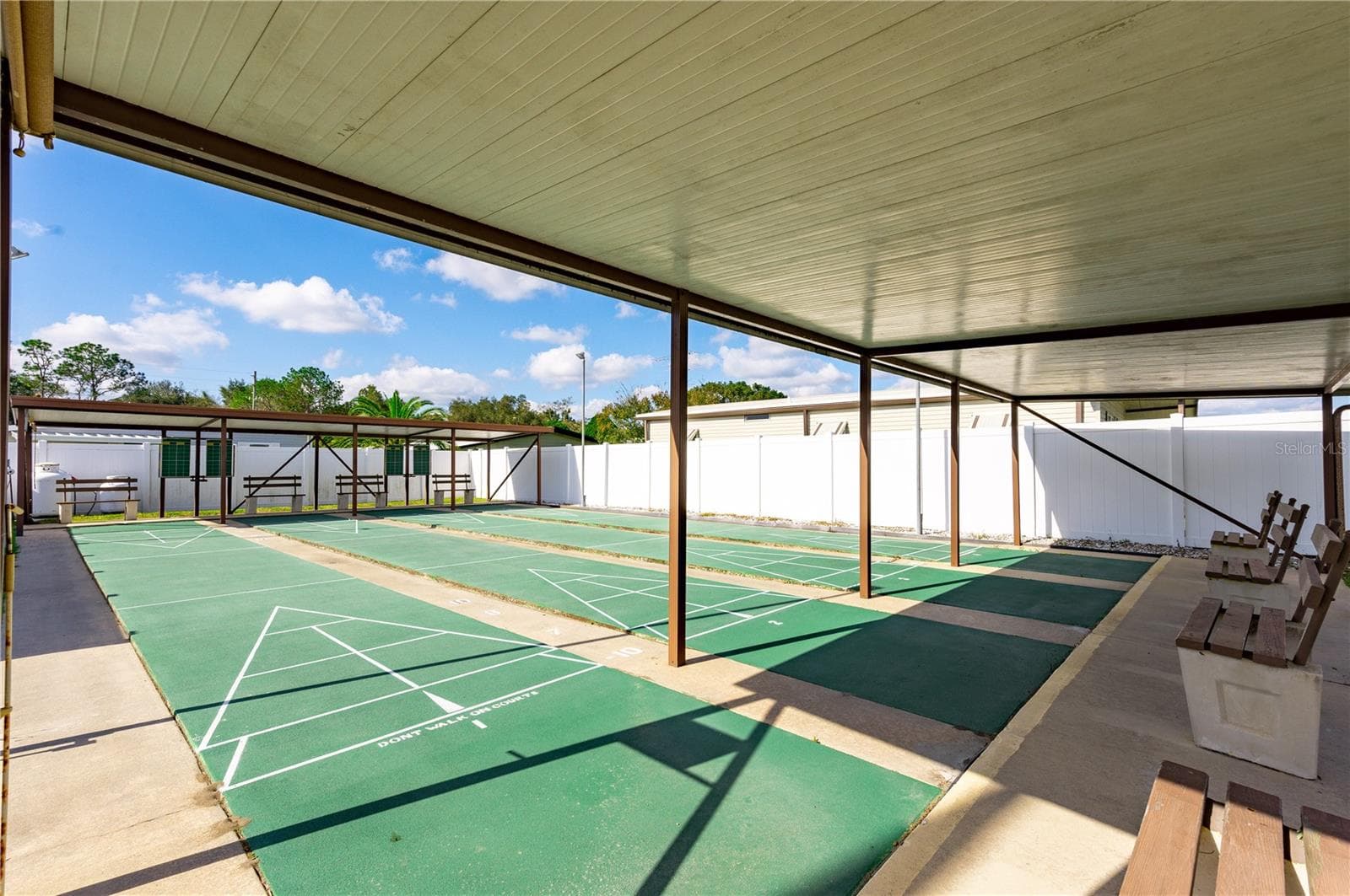 Community shuffle area. - 36428 MALIBU WAY, ZEPHYRHILLS