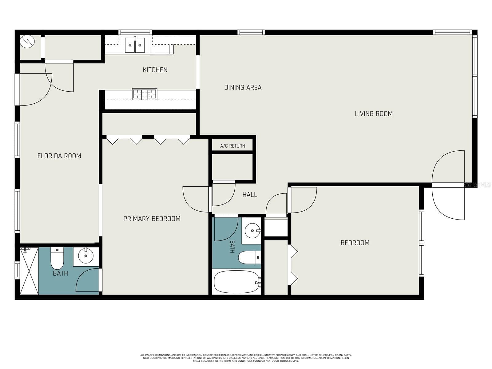 Condominium at 5855 18TH ST N #1, ST PETERSBURG, photo 26 of 26