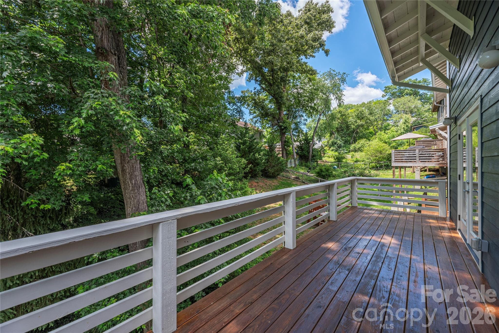 Expansive outdoor deck. - 39 Hubbard Avenue, Asheville