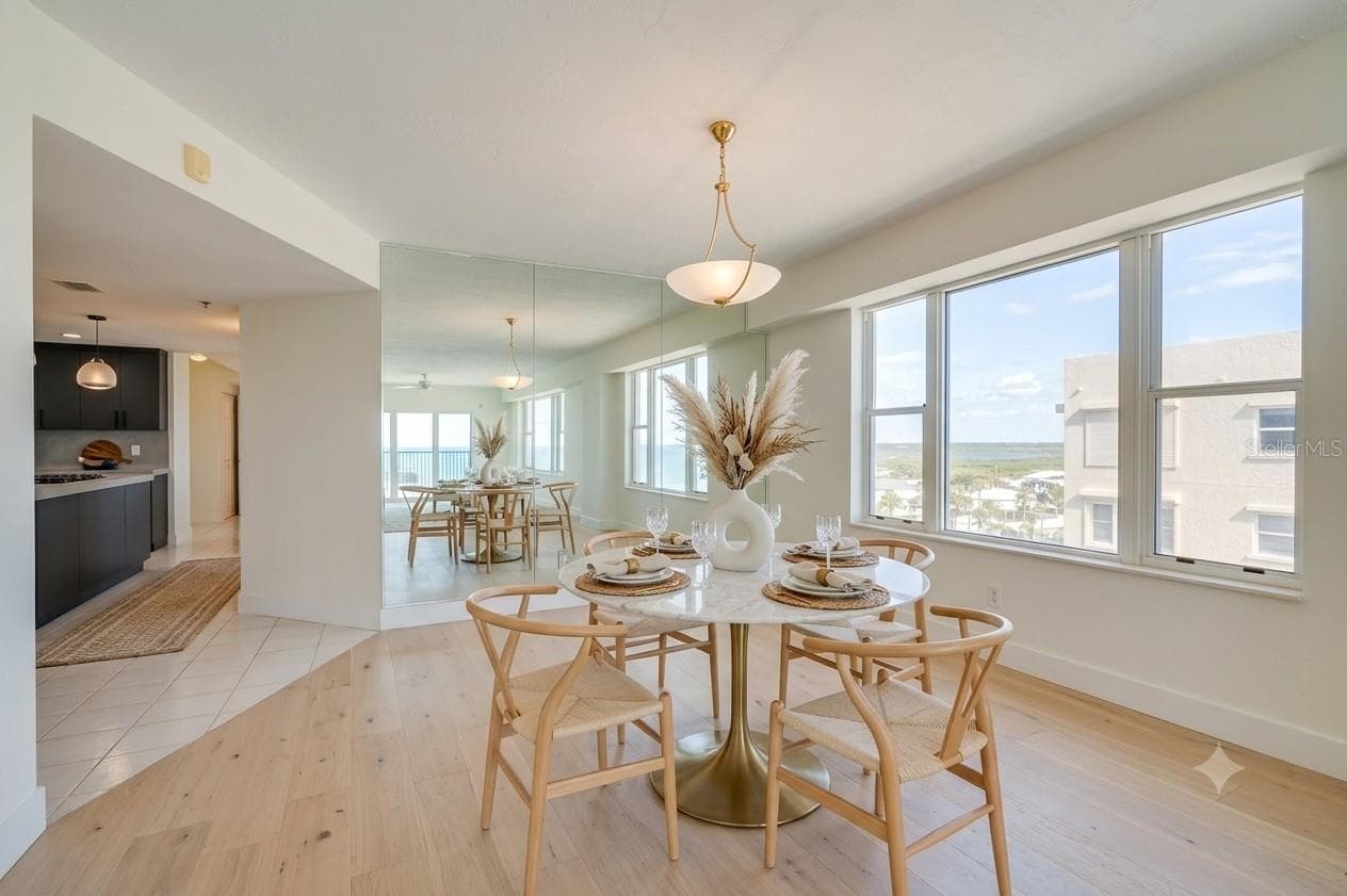 AI Generated Dining Room - 4535 S ATLANTIC AVE #2701, PORT ORANGE
