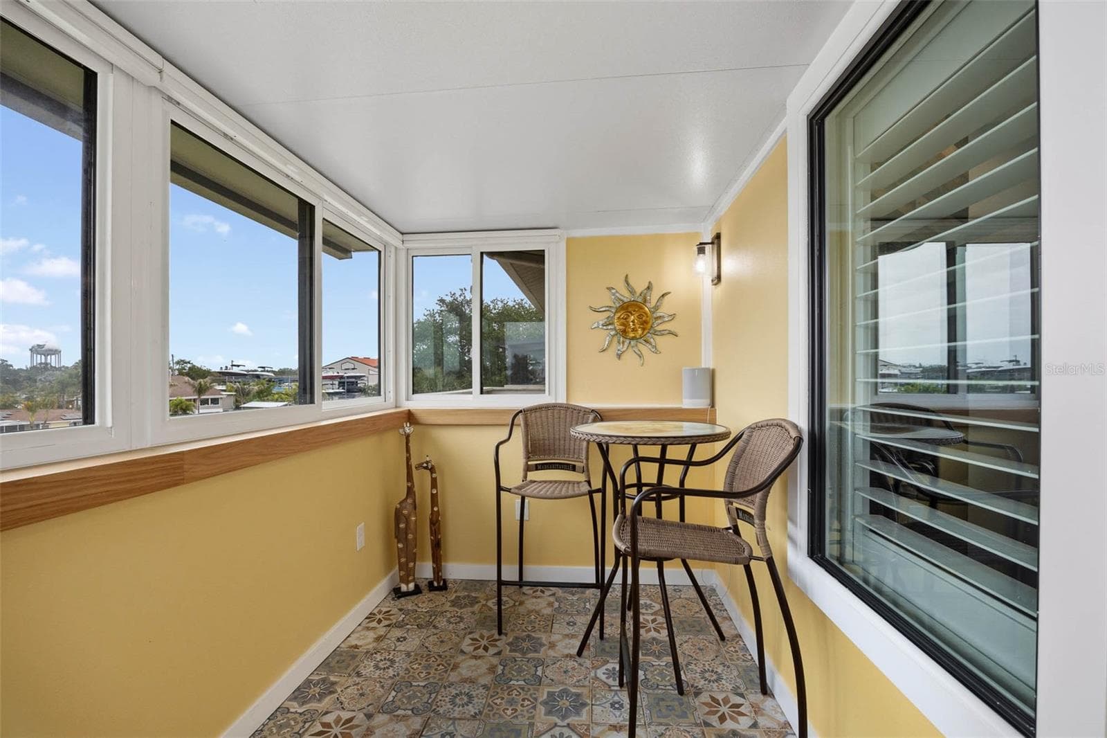 3rd floor Balcony alternate view - 2395 HANOVER DR, DUNEDIN
