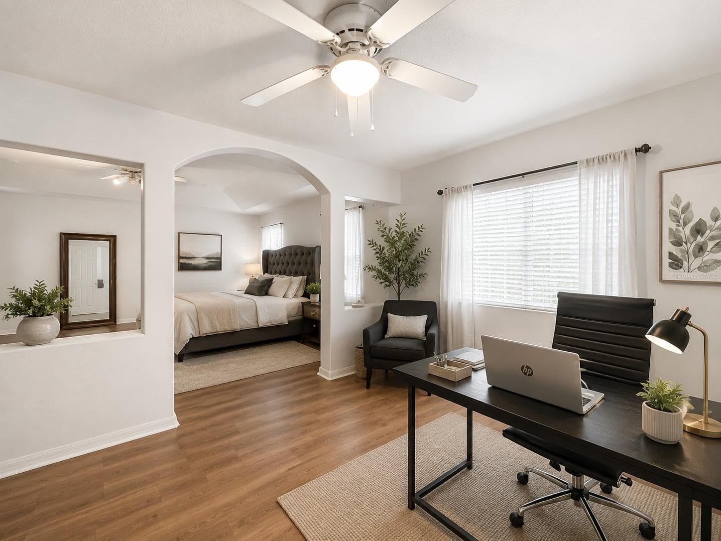 Virtually Staged Office - 12912 CLOVERDALE LN, CLERMONT