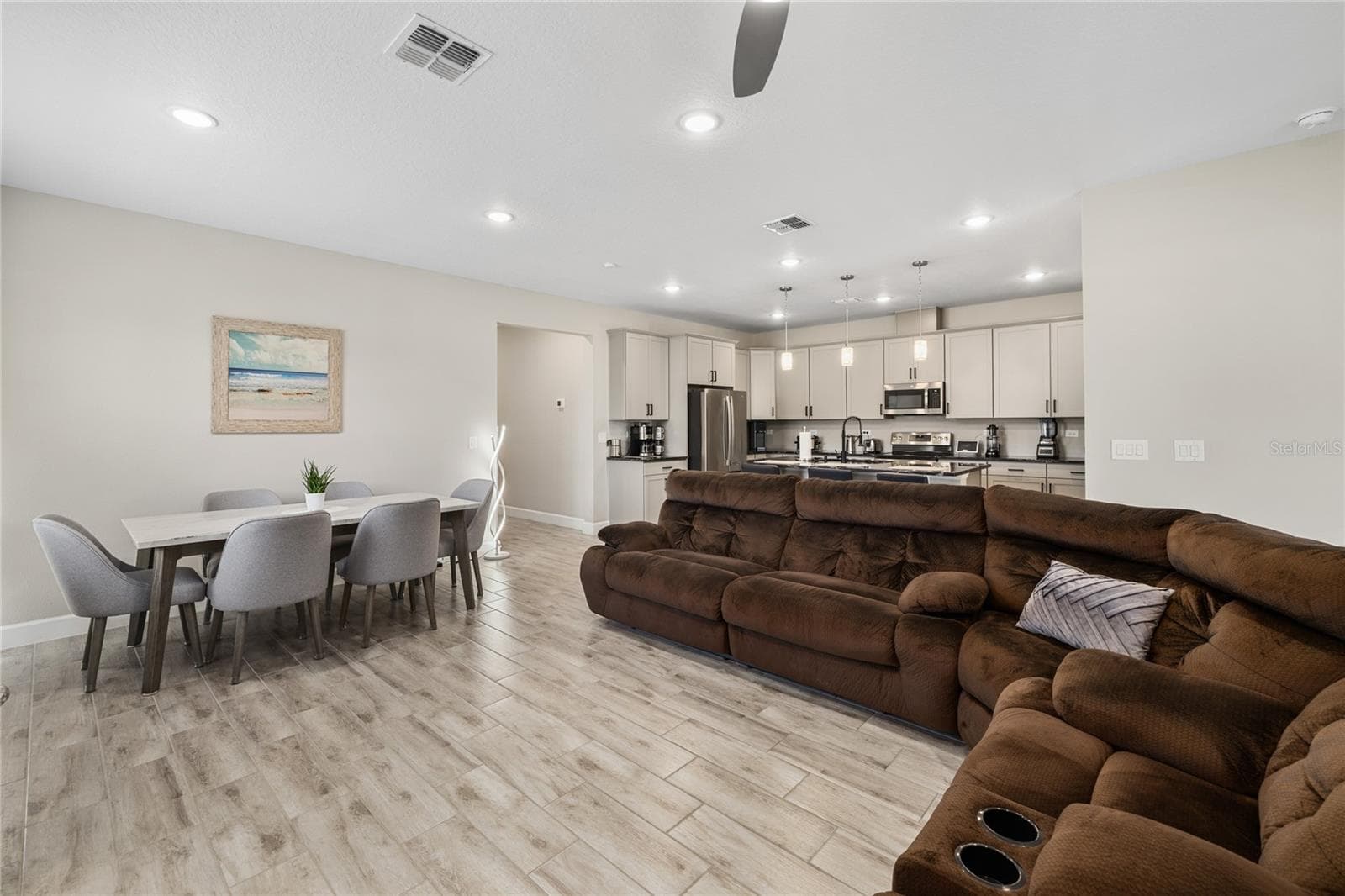 Living Room / Dining Room - 1060 RIVER OTTER WAY, DELAND