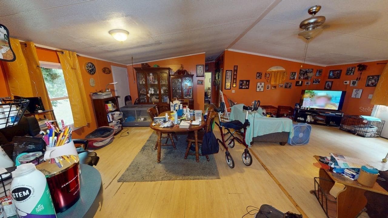 Spacious open living and dining room in home 1 - 30501 CLEARVIEW DR, WESLEY CHAPEL