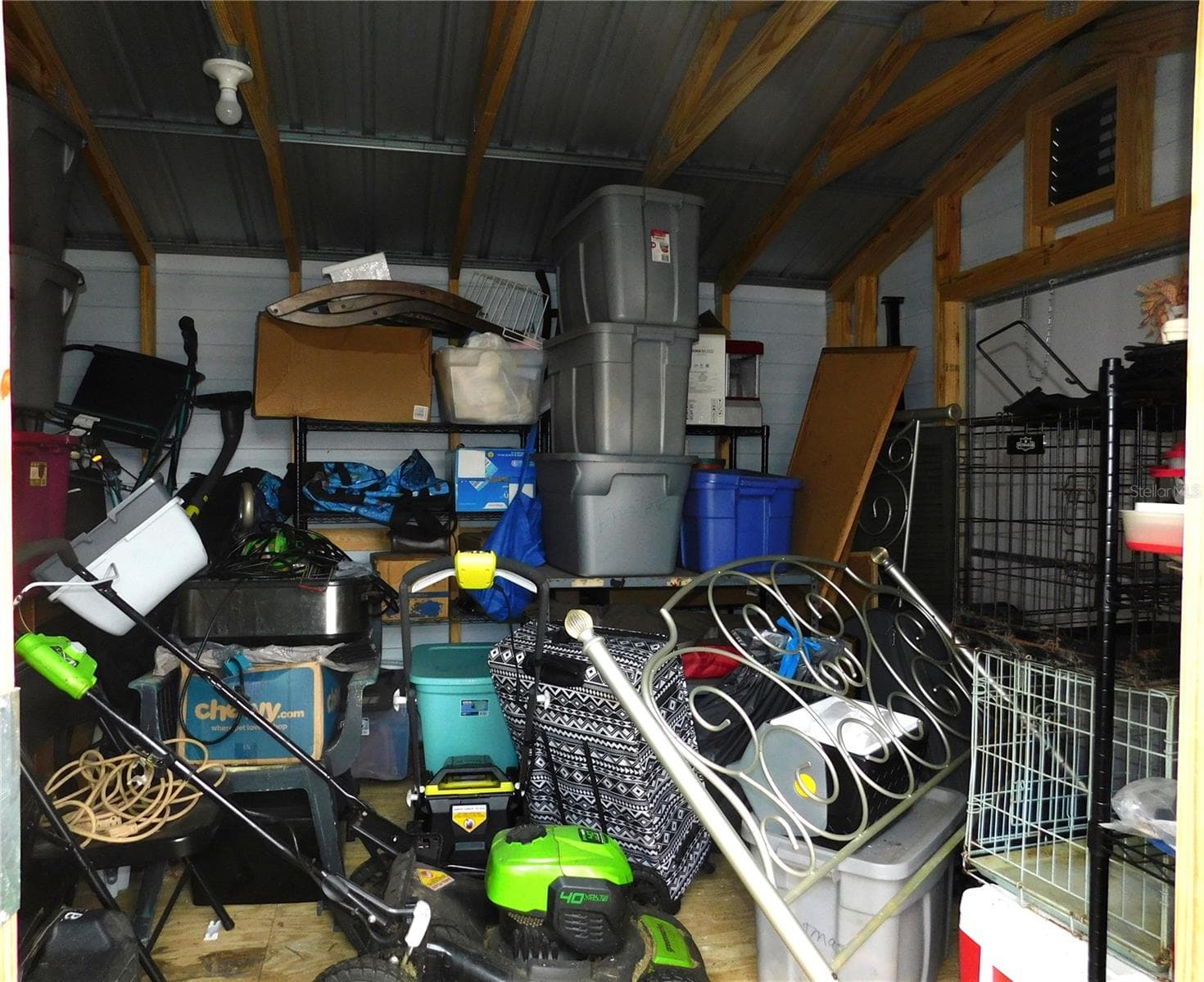 Inside of storage shed - 30501 CLEARVIEW DR, WESLEY CHAPEL