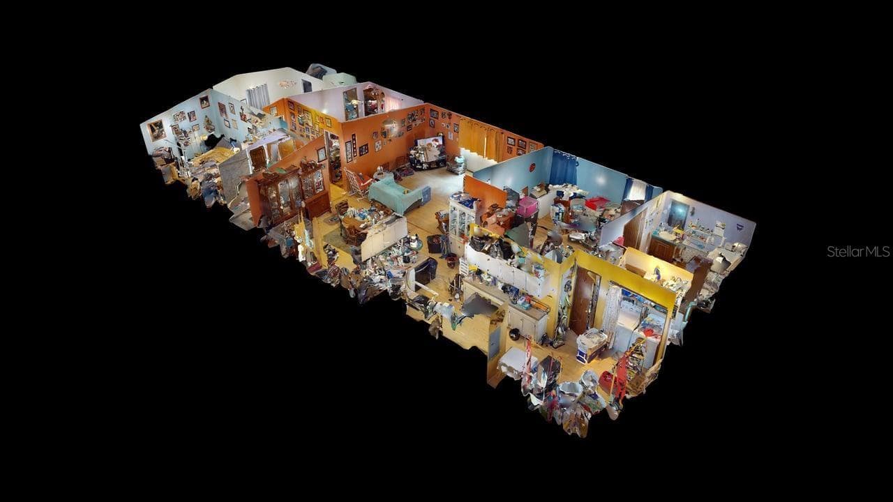 Dollhouse view of home 1 - 30501 CLEARVIEW DR, WESLEY CHAPEL