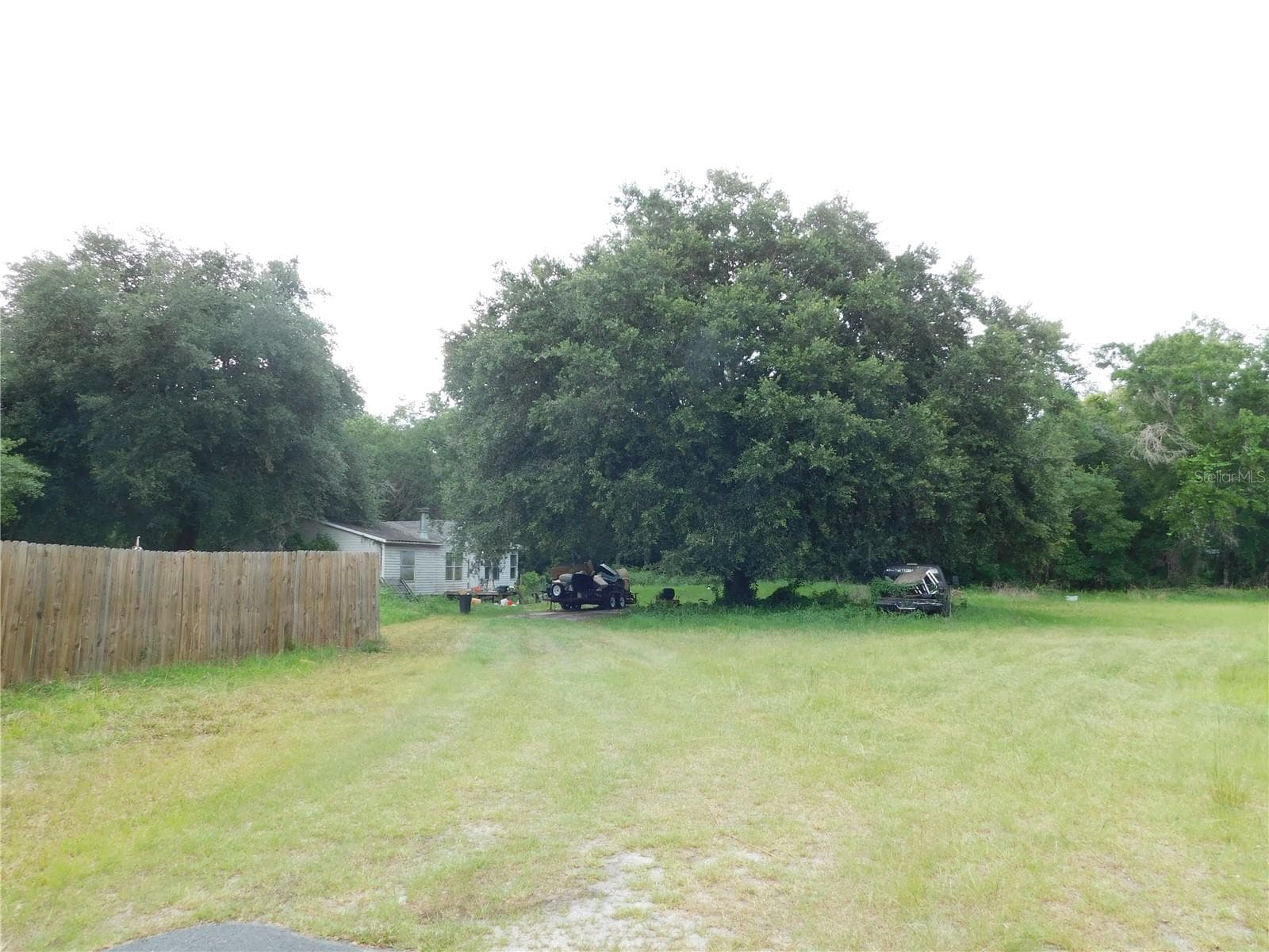 View of side lot and Home 2 in the back - 30501 CLEARVIEW DR, WESLEY CHAPEL