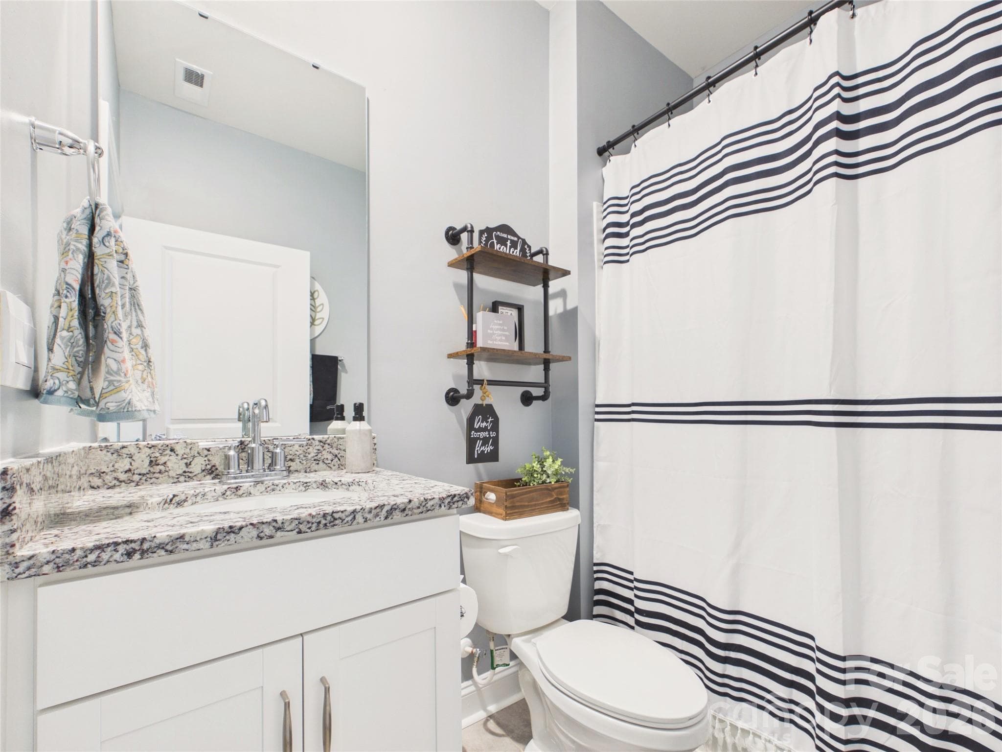 Guest bath main level - 7880 Iron Road, Sherrills Ford