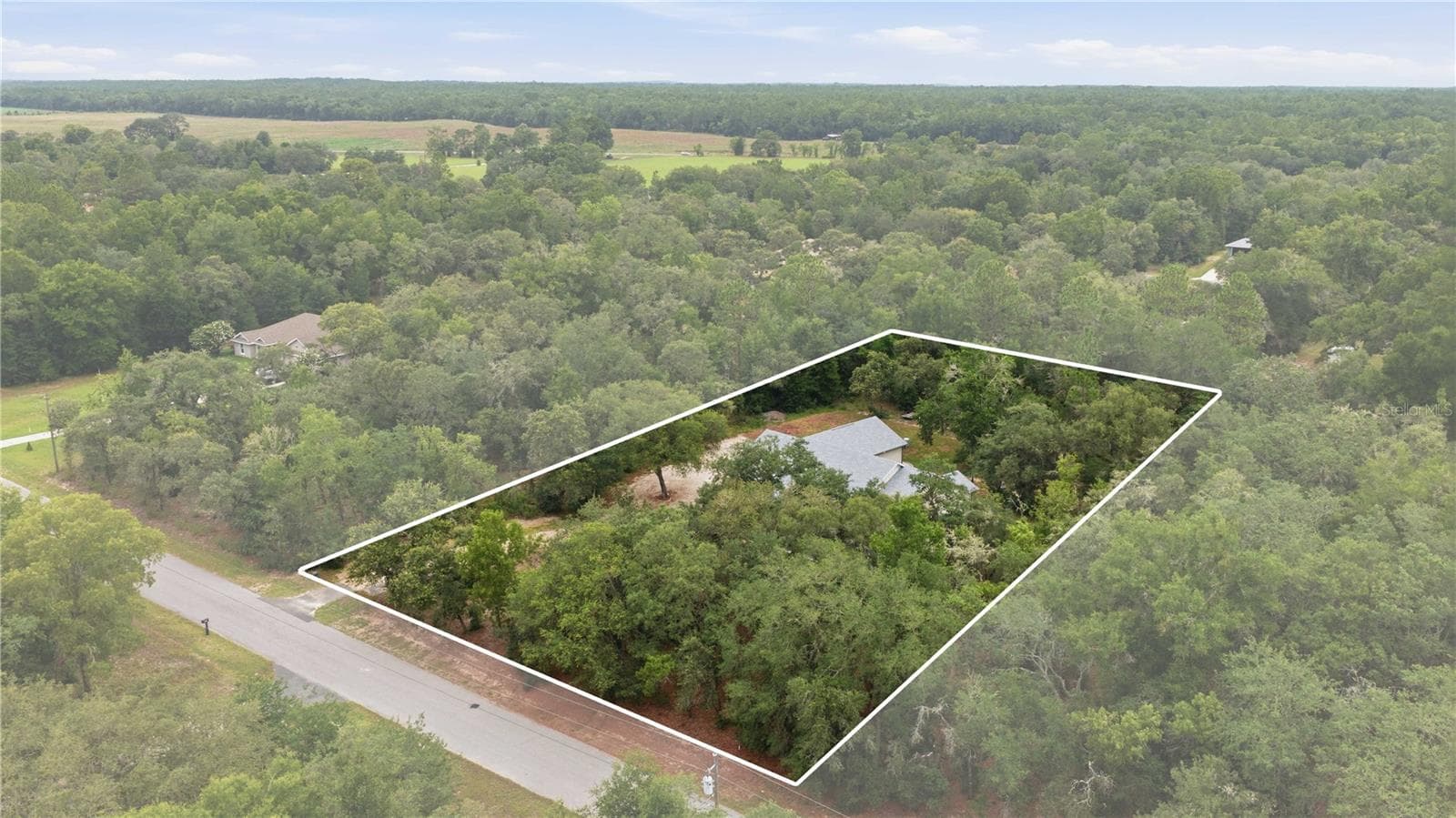 Overhead of Property - 18272 SW 65TH LOOP, DUNNELLON