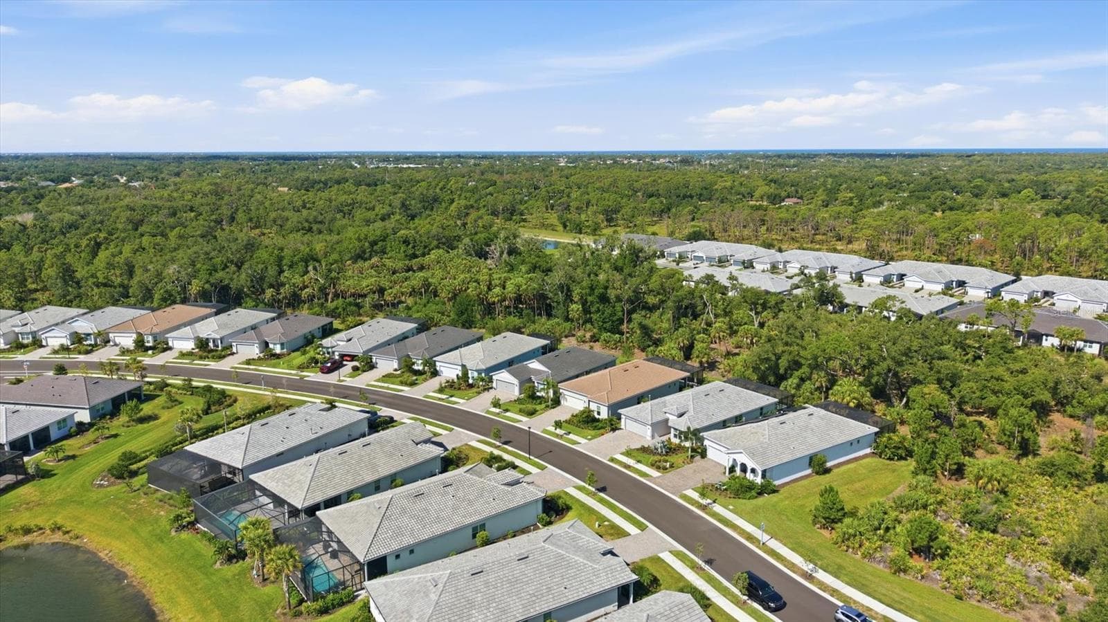 Aerial view - 29248 CORAL HARBOUR DR, ENGLEWOOD
