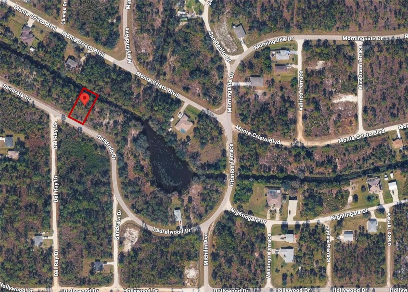 Land at 27502 SANDRALA DR, PUNTA GORDA, photo 2 of 2