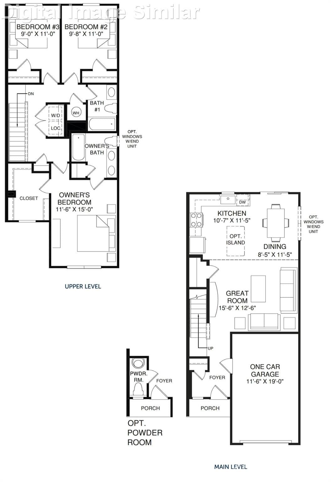 Poplar Floor plan - 3906-2 15TH Street Drive NE, Hickory