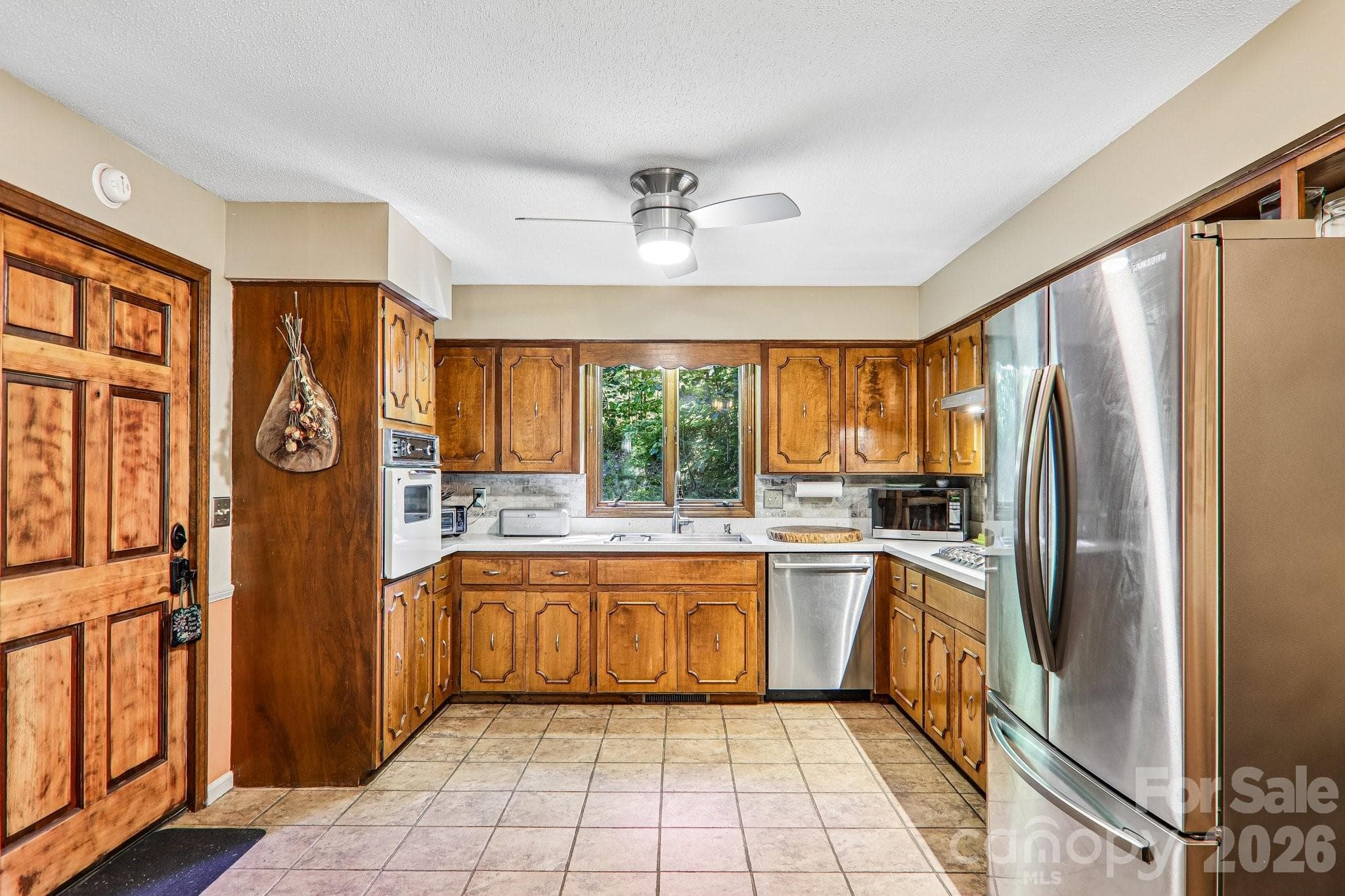 Side Entrance from the kitchen to backyard - Hendersonville