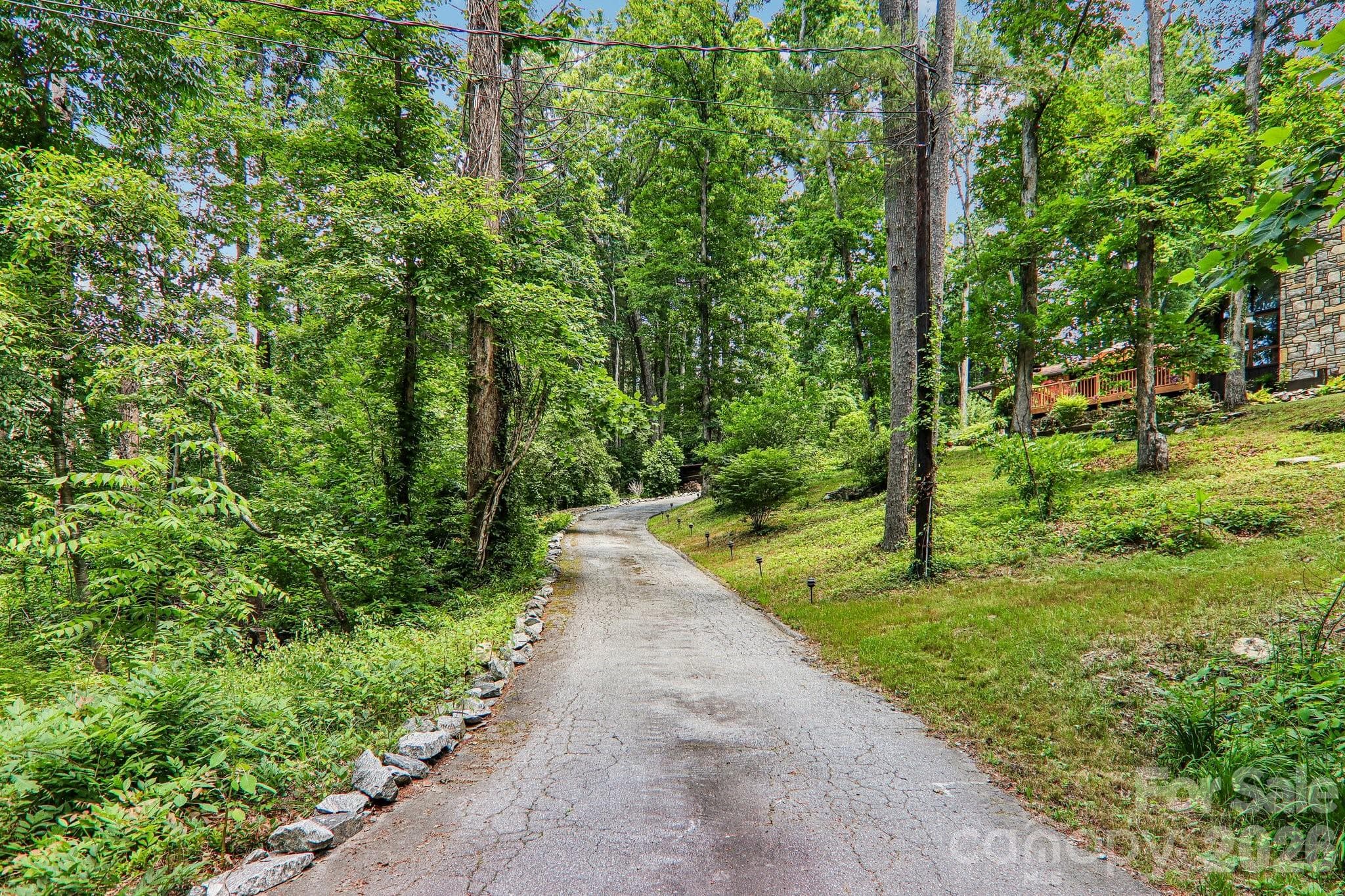 Driveway leading up to home - Hendersonville