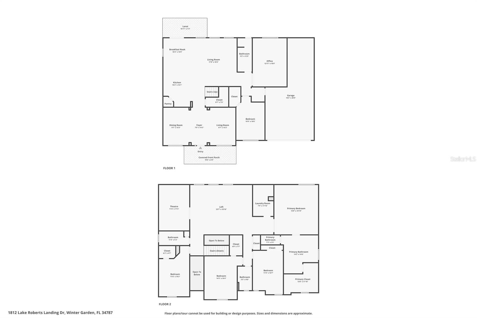 Single Family Residence at 1812 LAKE ROBERTS LANDING DR, WINTER GARDEN, photo 69 of 69