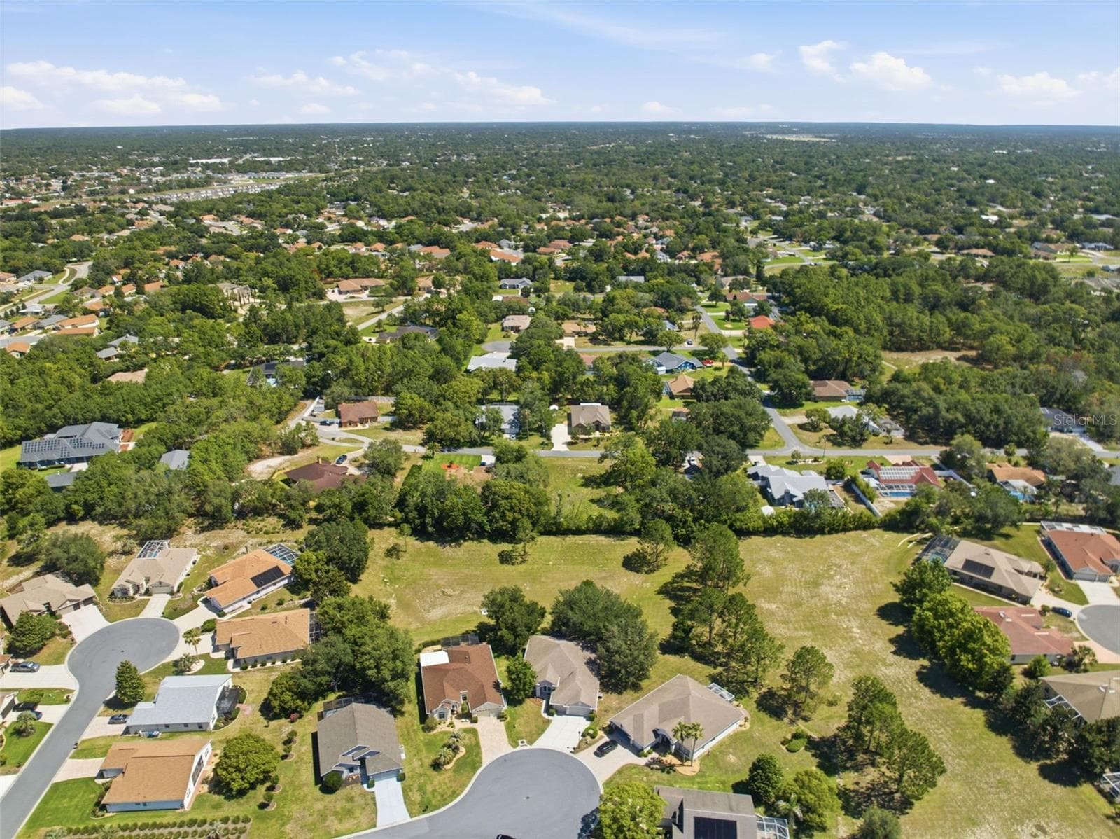 Aerial View - 11407 LEEDS DR, SPRING HILL