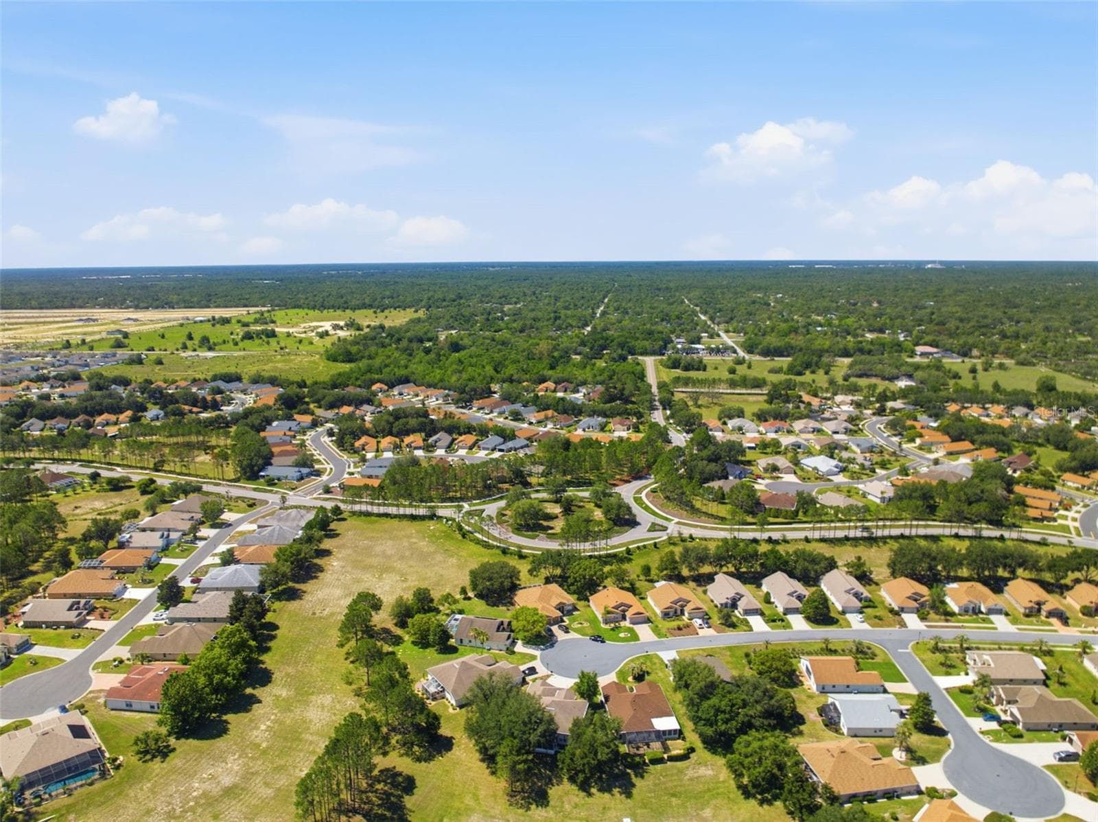 Aerial View - 11407 LEEDS DR, SPRING HILL