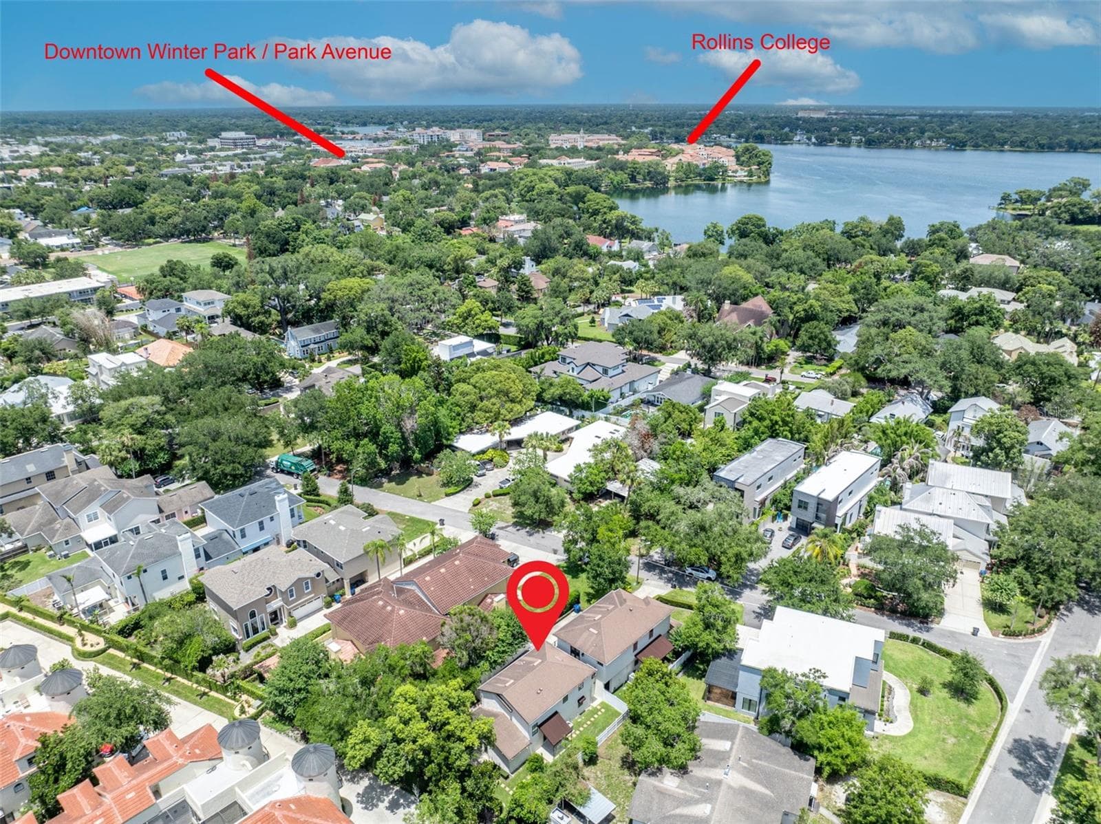 Located within walking distance to Rollins College & downtown Winter Park - 1265 ARLINGTON PL, WINTER PARK