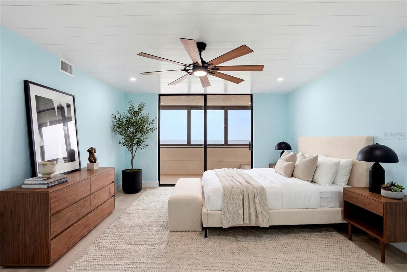 BEDROOM - VIRTUALLY STAGED - 6035 SEA RANCH DR #902, HUDSON