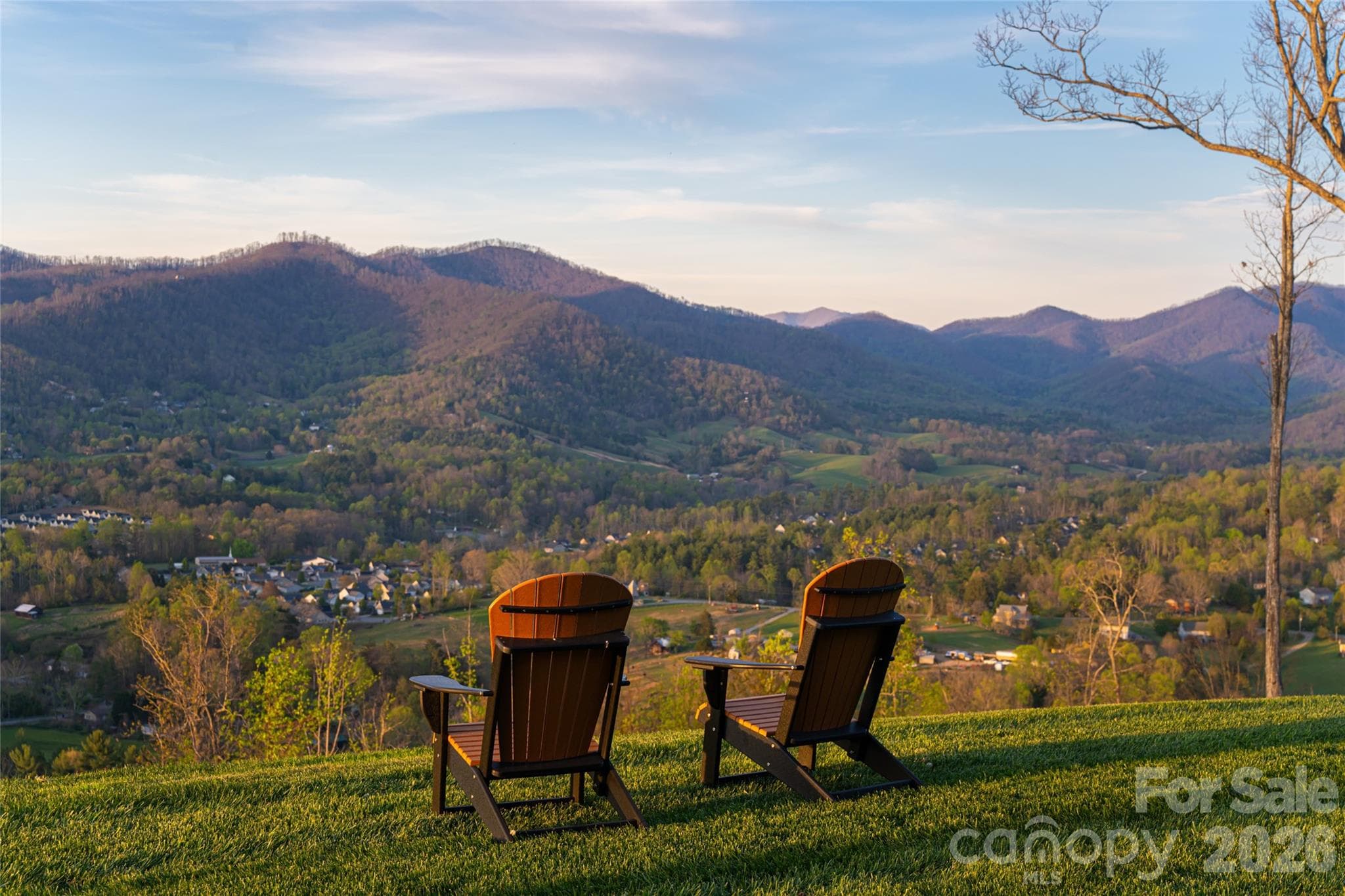 Backyard views - Weaverville