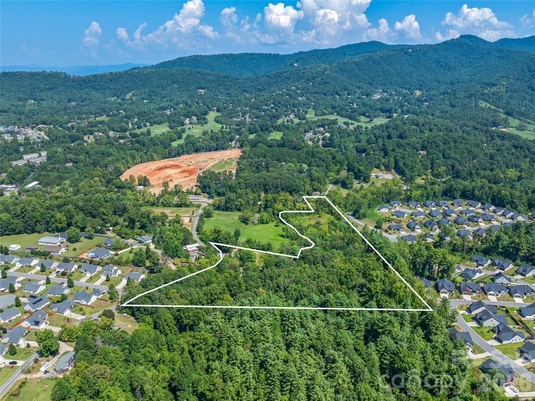 Unimproved Commercial at Weaverville, photo 5 of 9