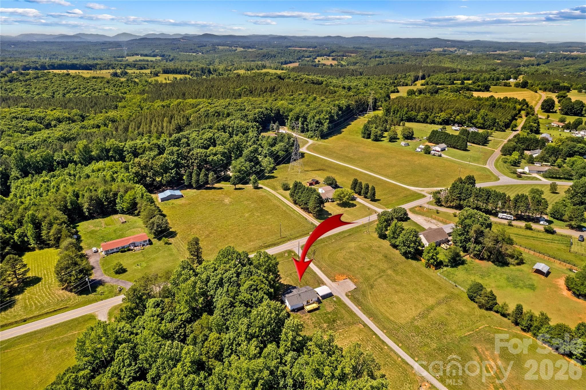 Beautiful Acreage Surroundings - 777 Midway Road, Statesville
