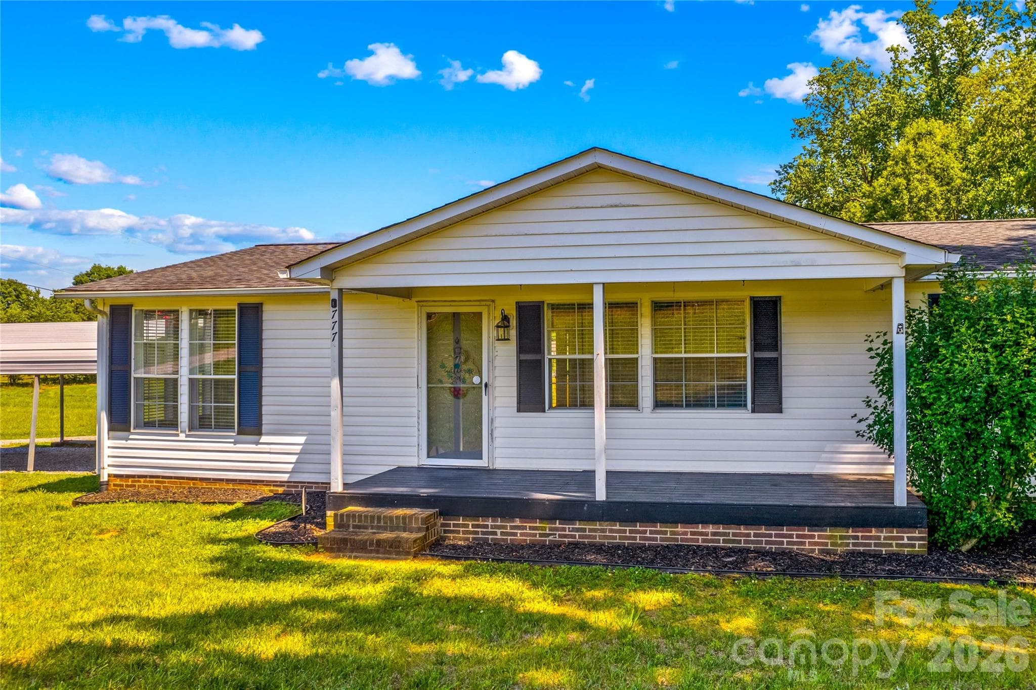 Covered Front Porch - 777 Midway Road, Statesville