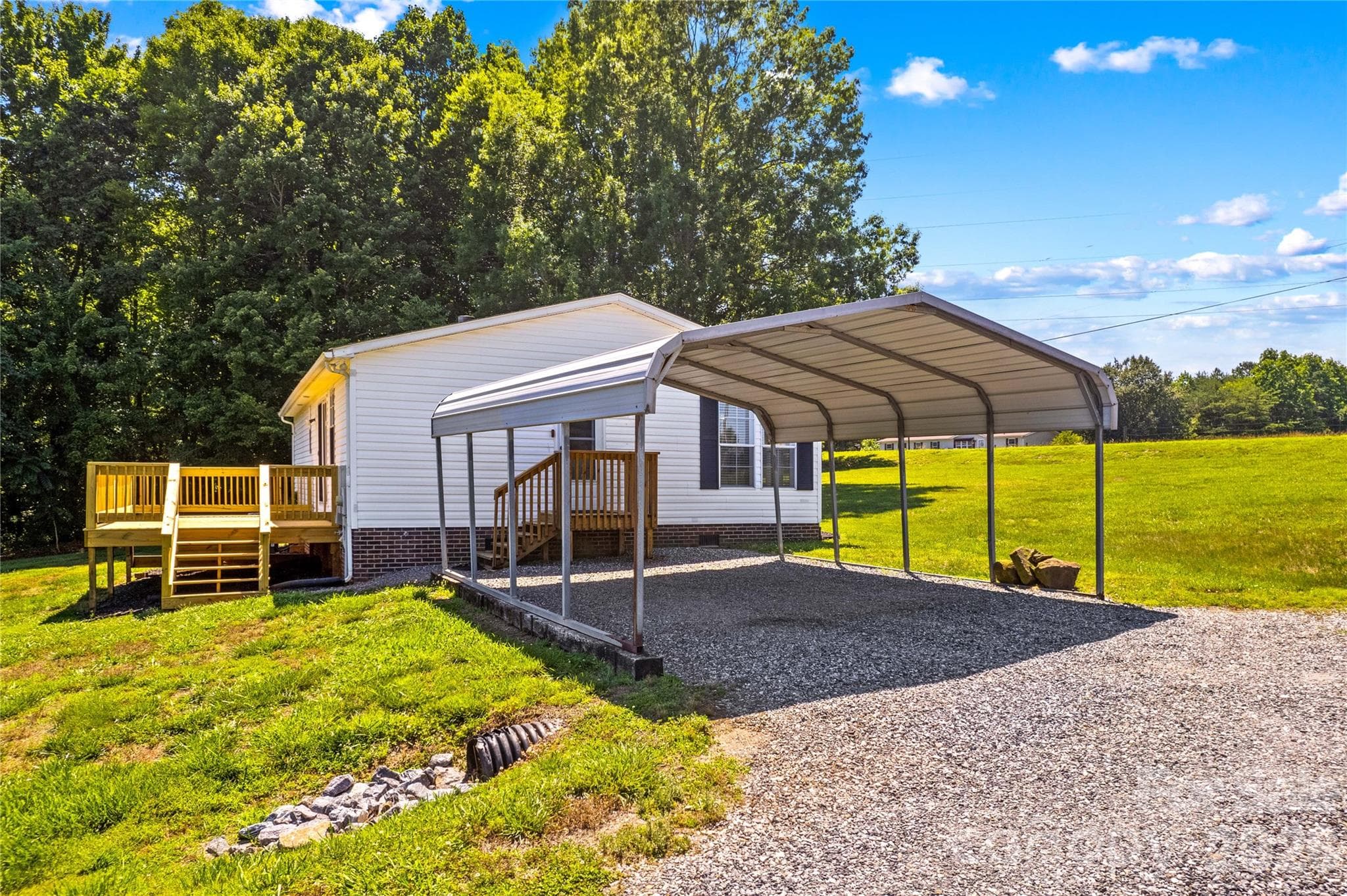 Convenient Side Entrance of Home - 777 Midway Road, Statesville