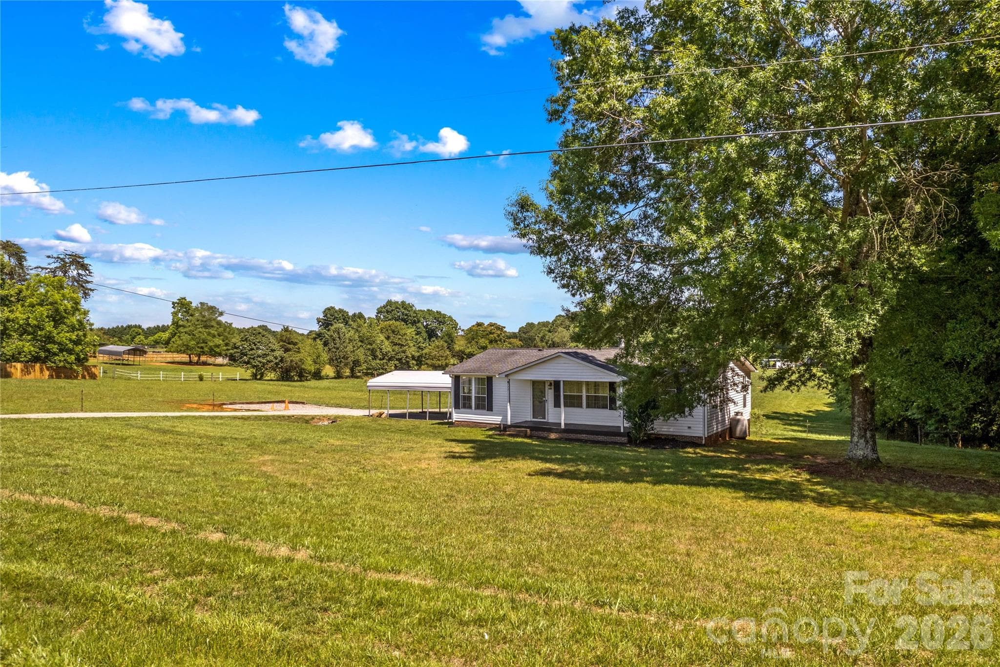 Fringe of Hardwoods for Ssummertime Shade - 777 Midway Road, Statesville