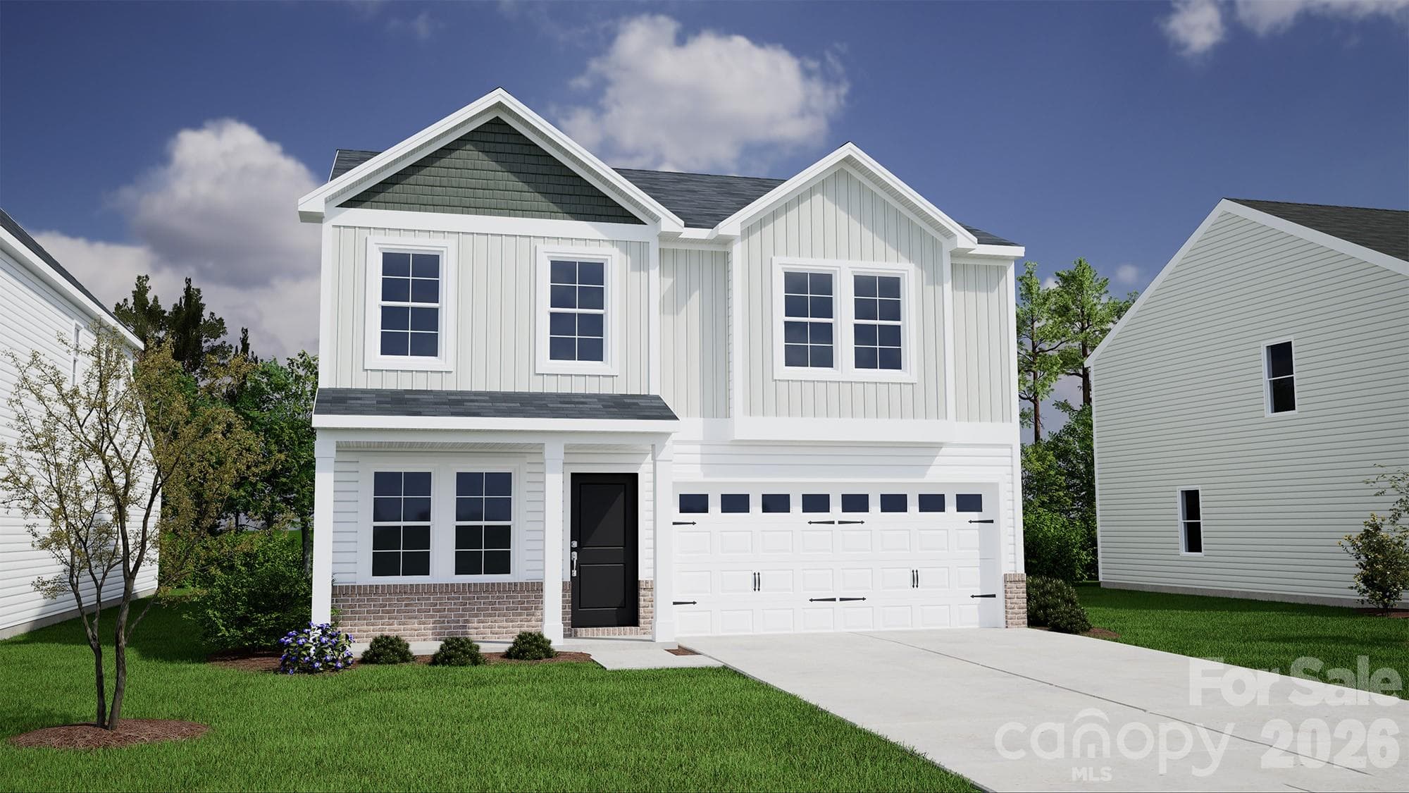 Rendering of Lancaster C floorplan - 4017 Juno Drive, Charlotte