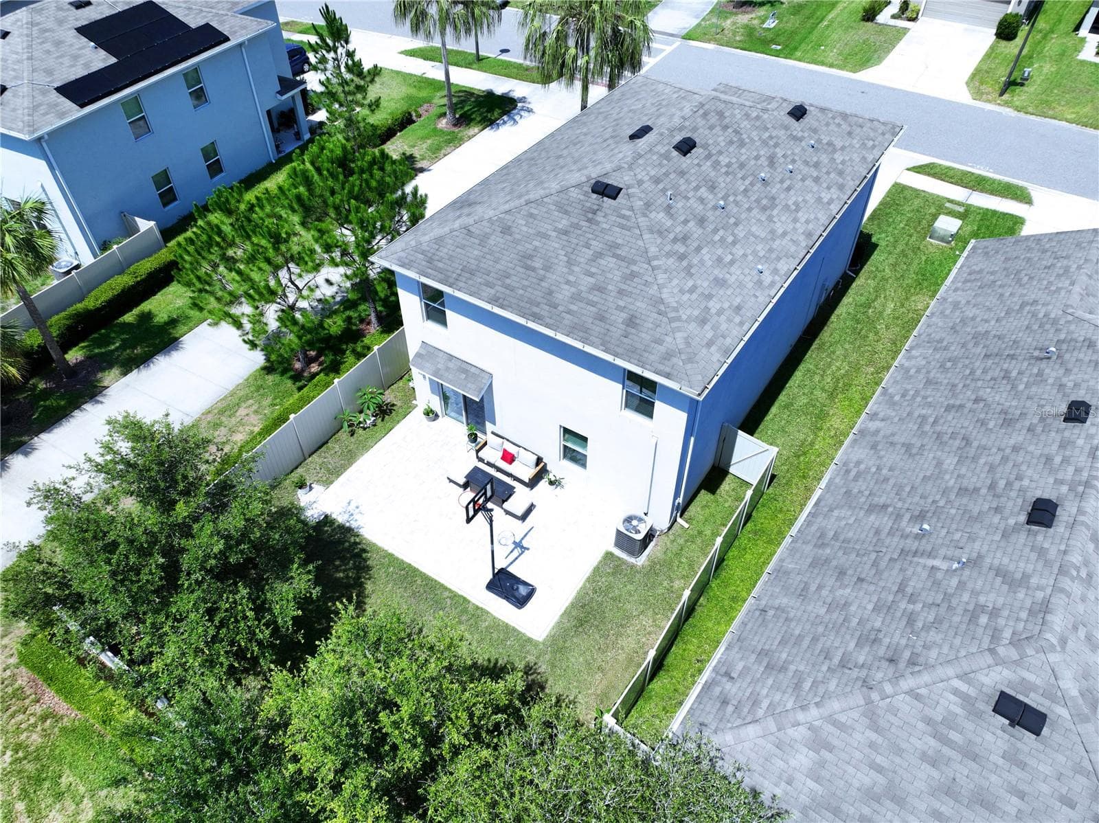 Backyard *Aerial - 16599 SECRET MEADOW DR, ODESSA